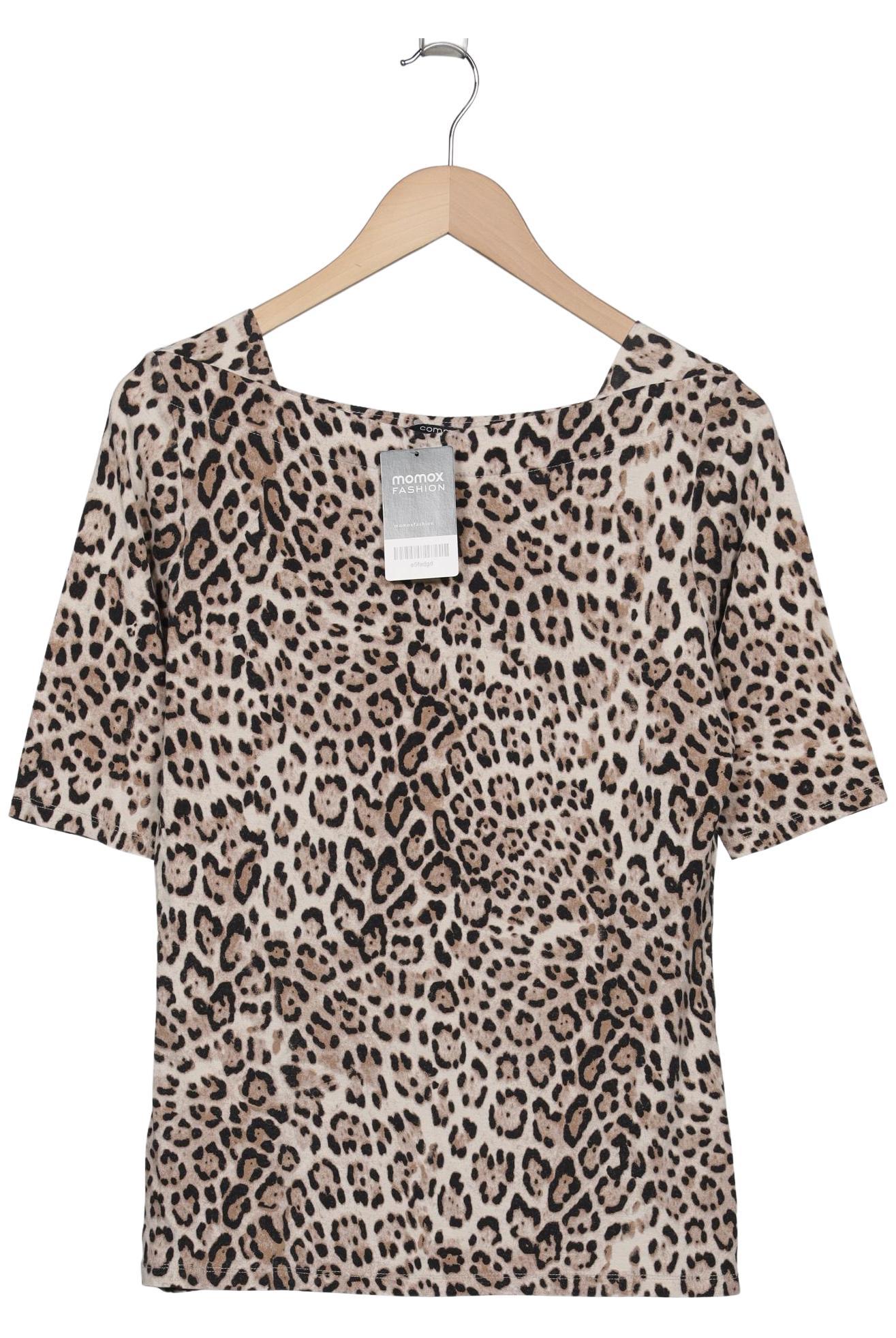 

Comma Damen T-Shirt, braun, Gr. 38