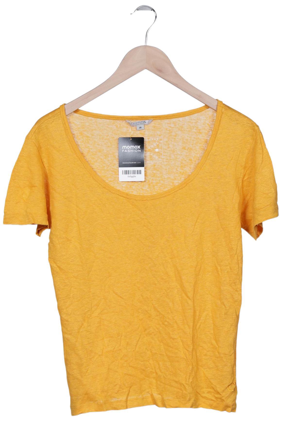 

Comma Damen T-Shirt, orange, Gr. 38