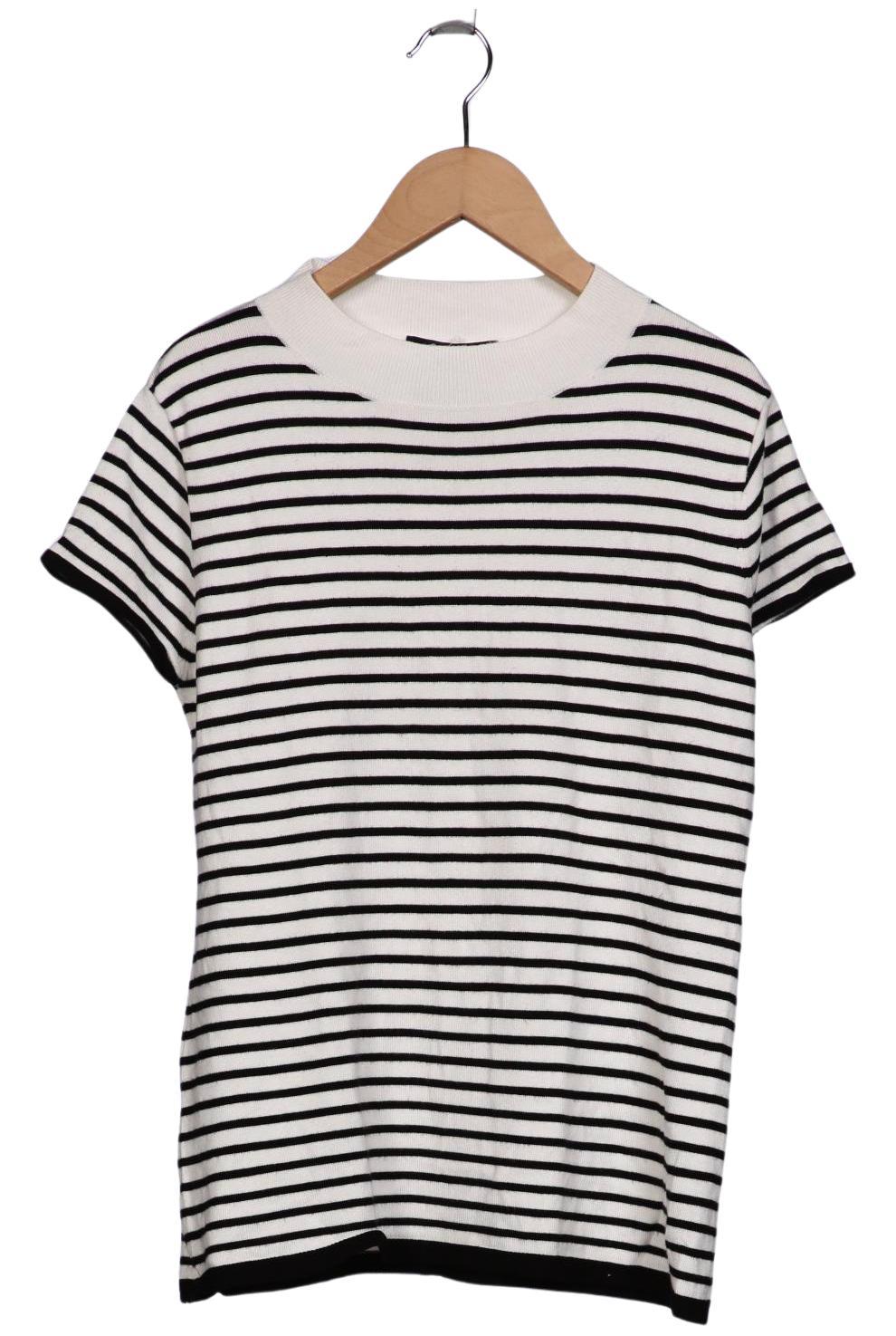 

Comma Damen T-Shirt, weiß, Gr. 40