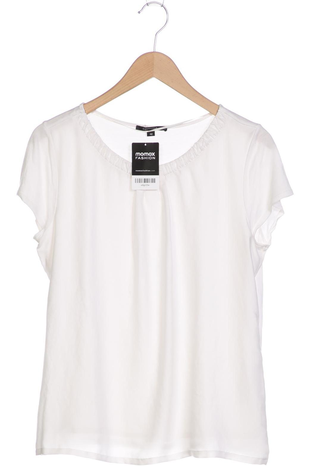 

Comma Damen T-Shirt, weiß