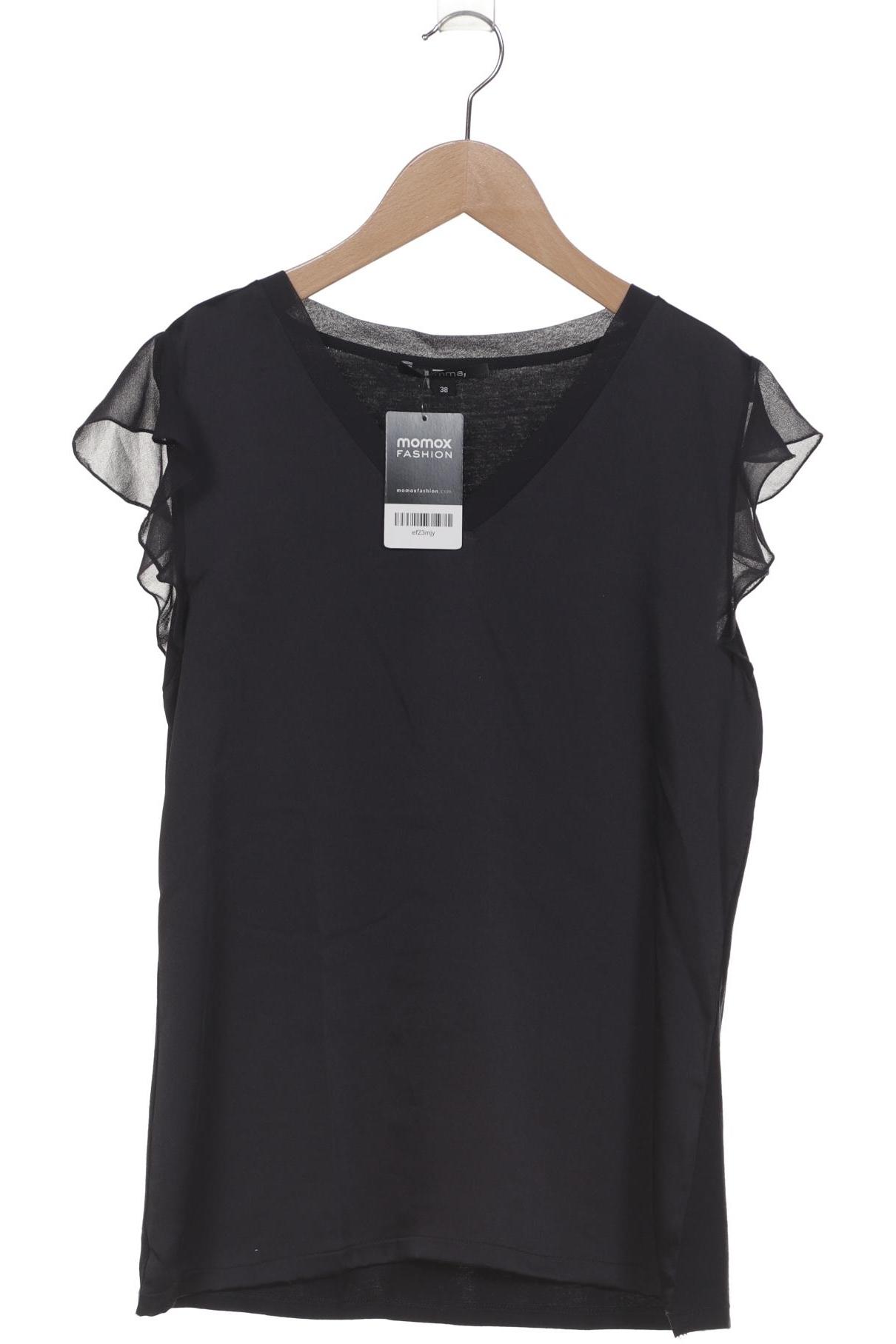 

Comma Damen T-Shirt, schwarz, Gr. 38