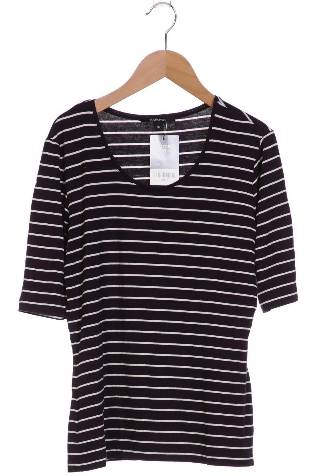 

Comma Damen T-Shirt, marineblau, Gr. 38