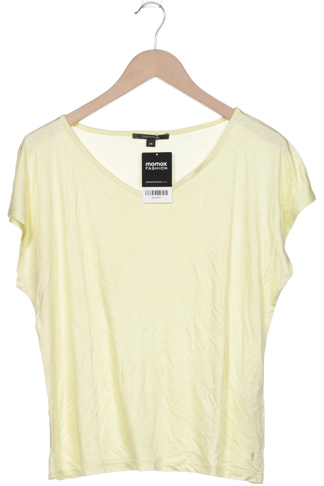 

Comma Damen T-Shirt, gelb