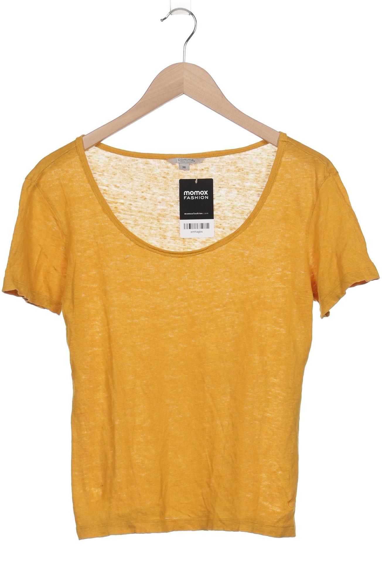 

Comma Damen T-Shirt, orange, Gr. 36