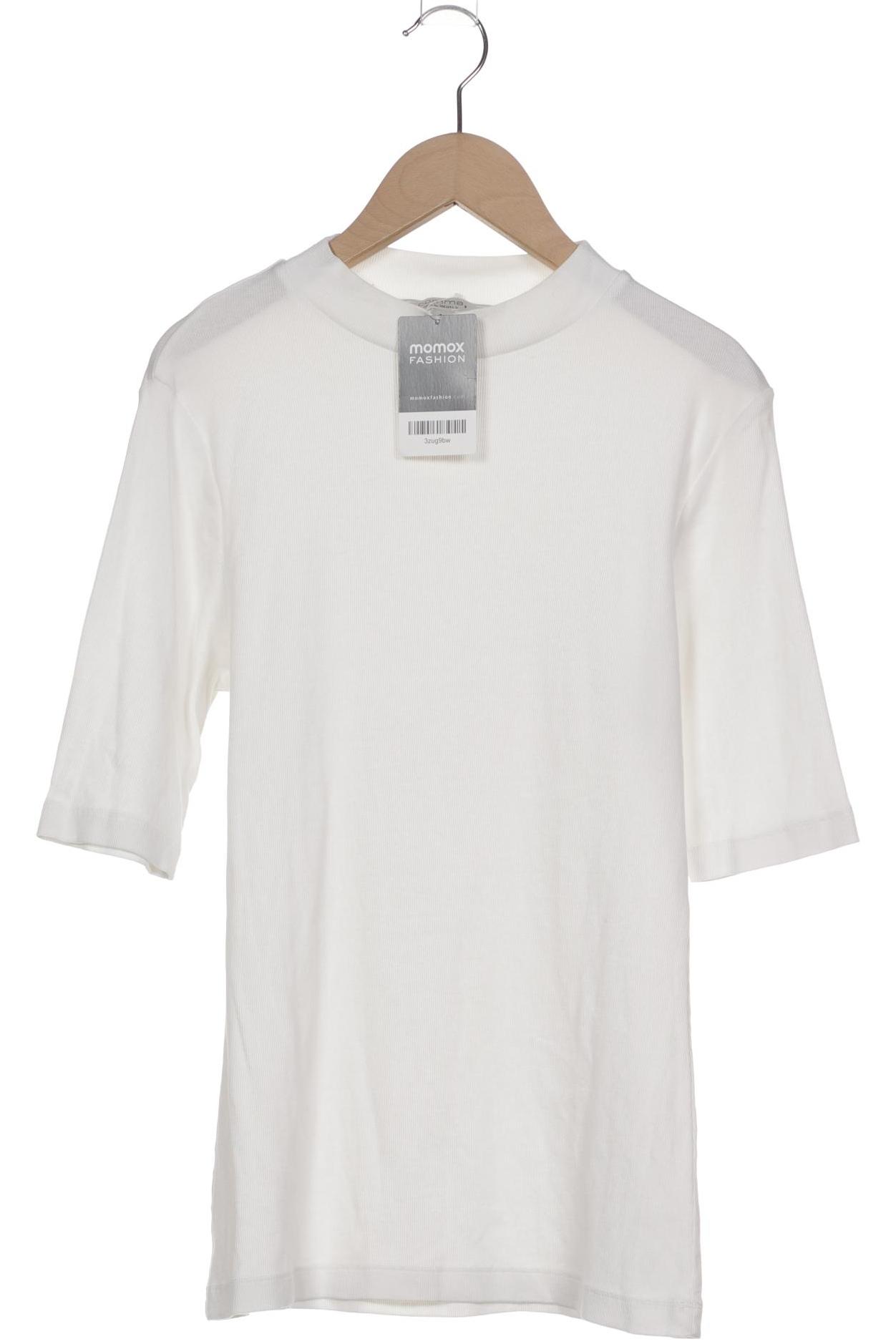 

Comma Damen T-Shirt, weiß, Gr. 40