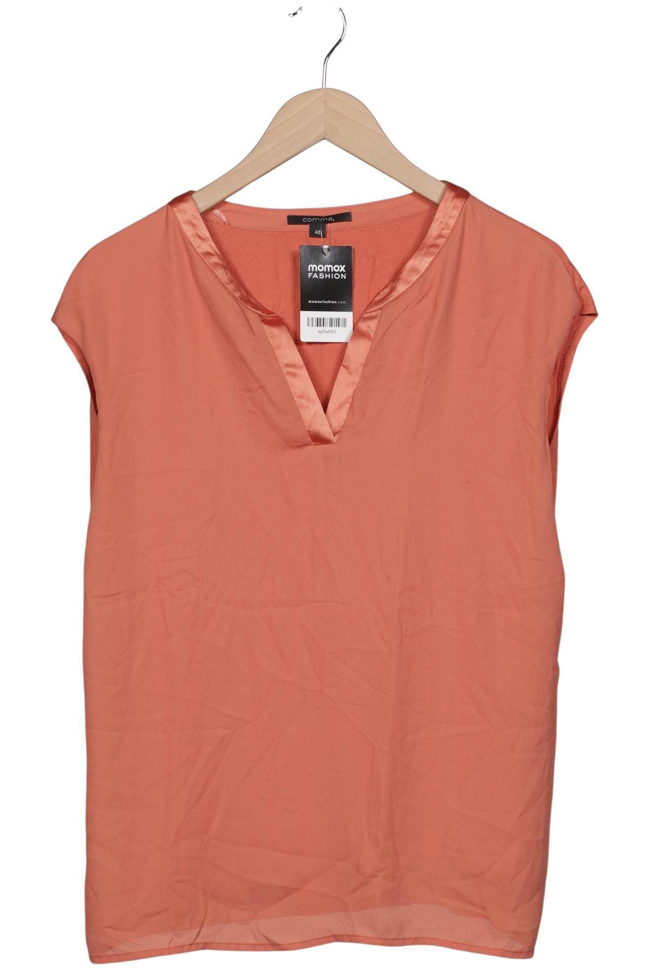 

Comma Damen T-Shirt, orange, Gr. 42
