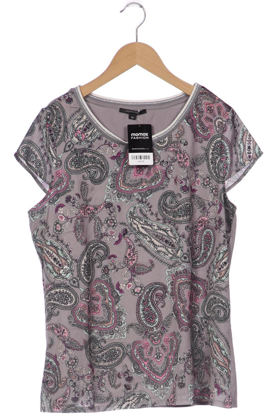 

Comma Damen T-Shirt, grau