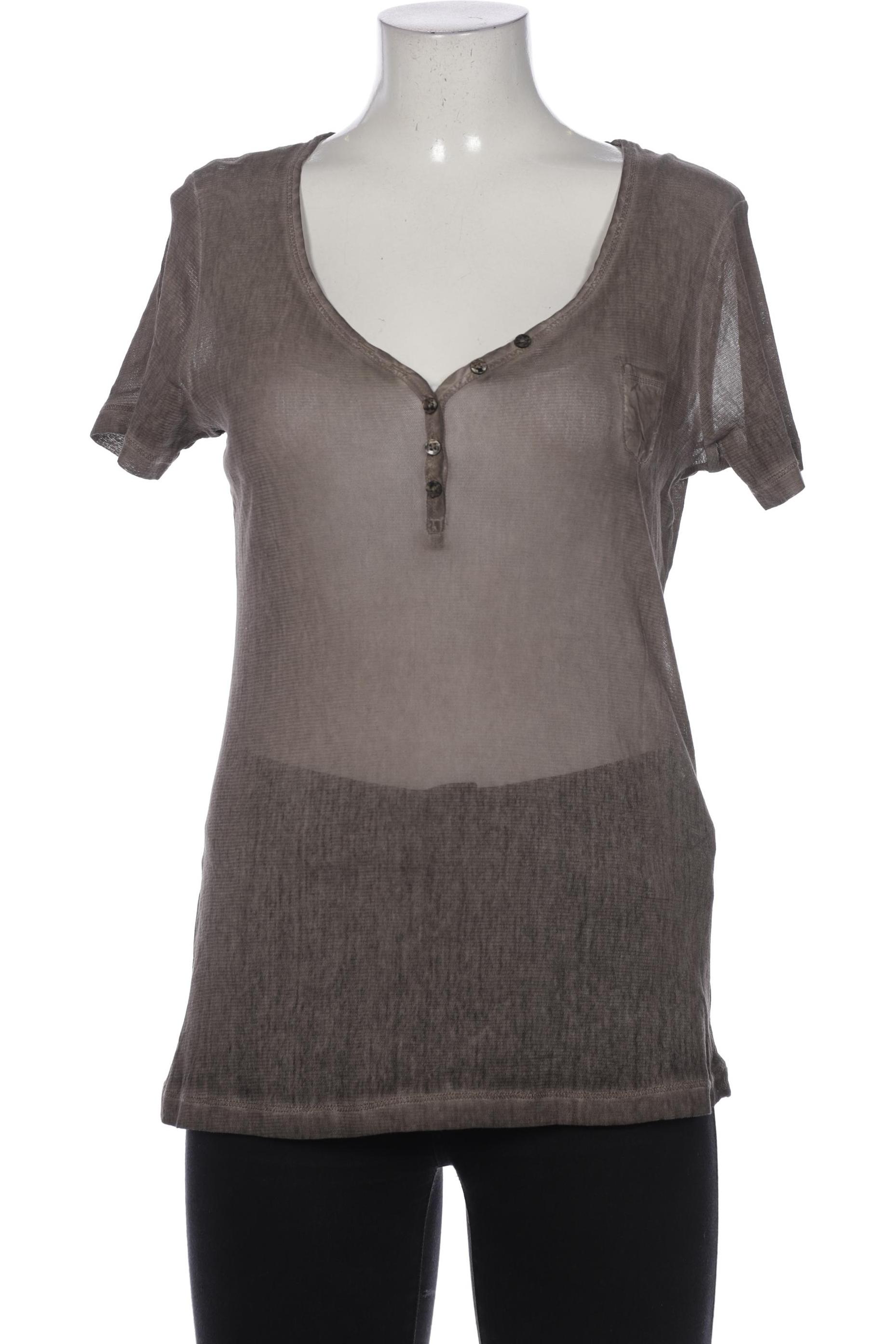 

Comma Damen T-Shirt, grau, Gr. 42