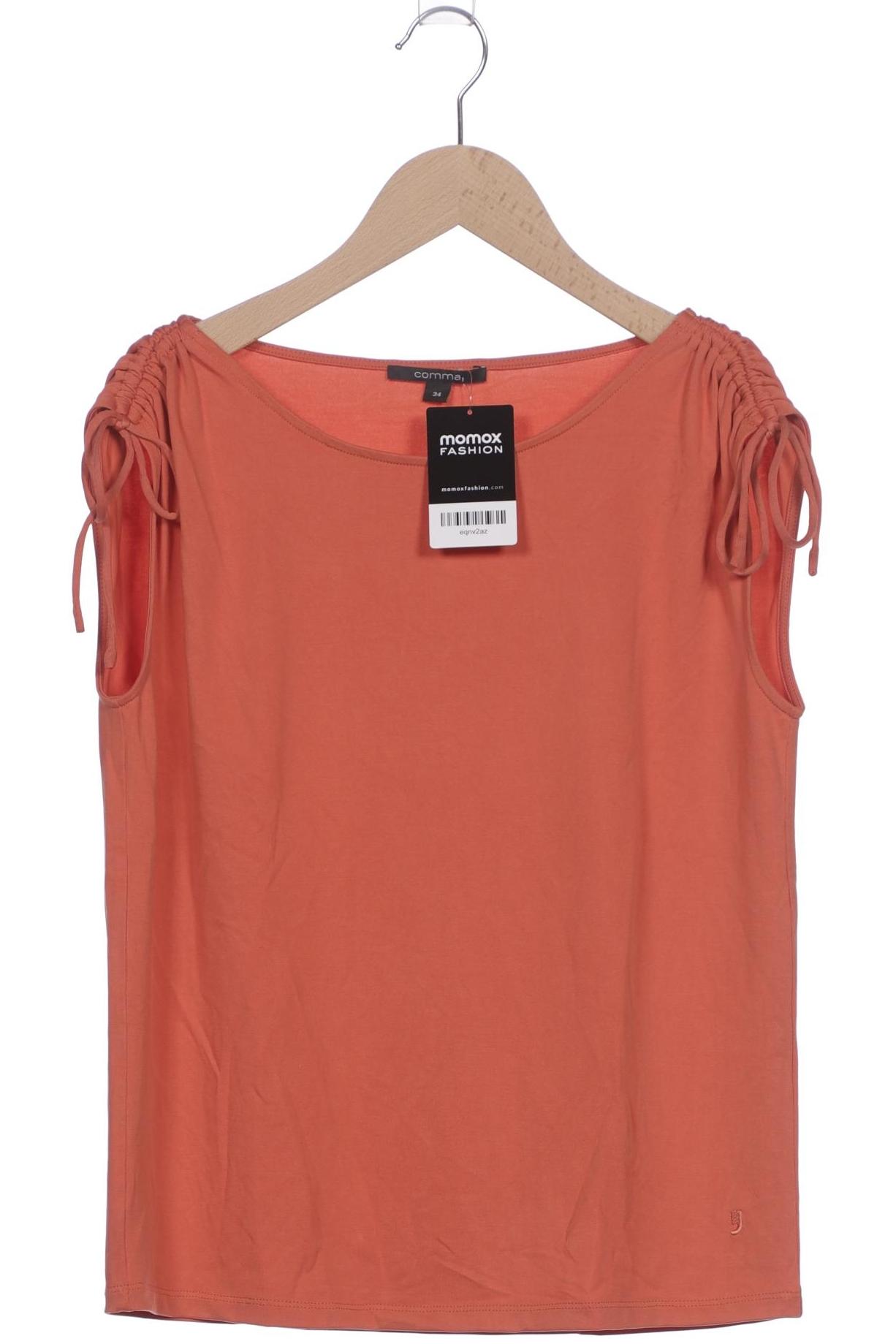 

Comma Damen T-Shirt, orange, Gr. 34