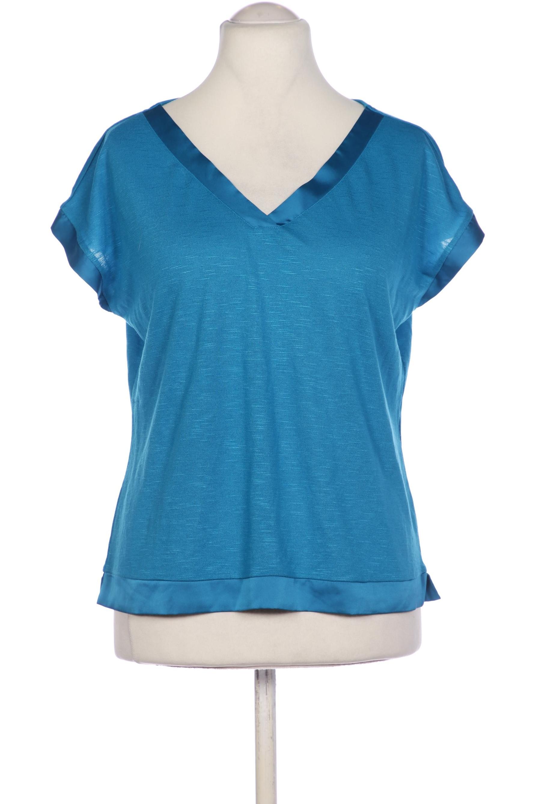 

Comma Damen T-Shirt, blau, Gr. 40