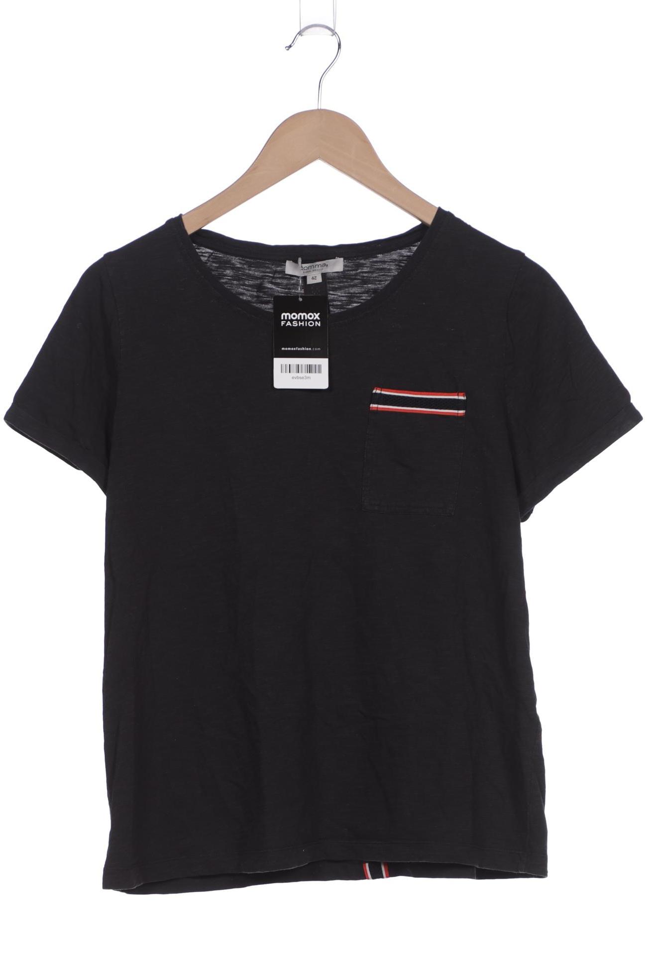 

Comma Damen T-Shirt, schwarz, Gr. 42