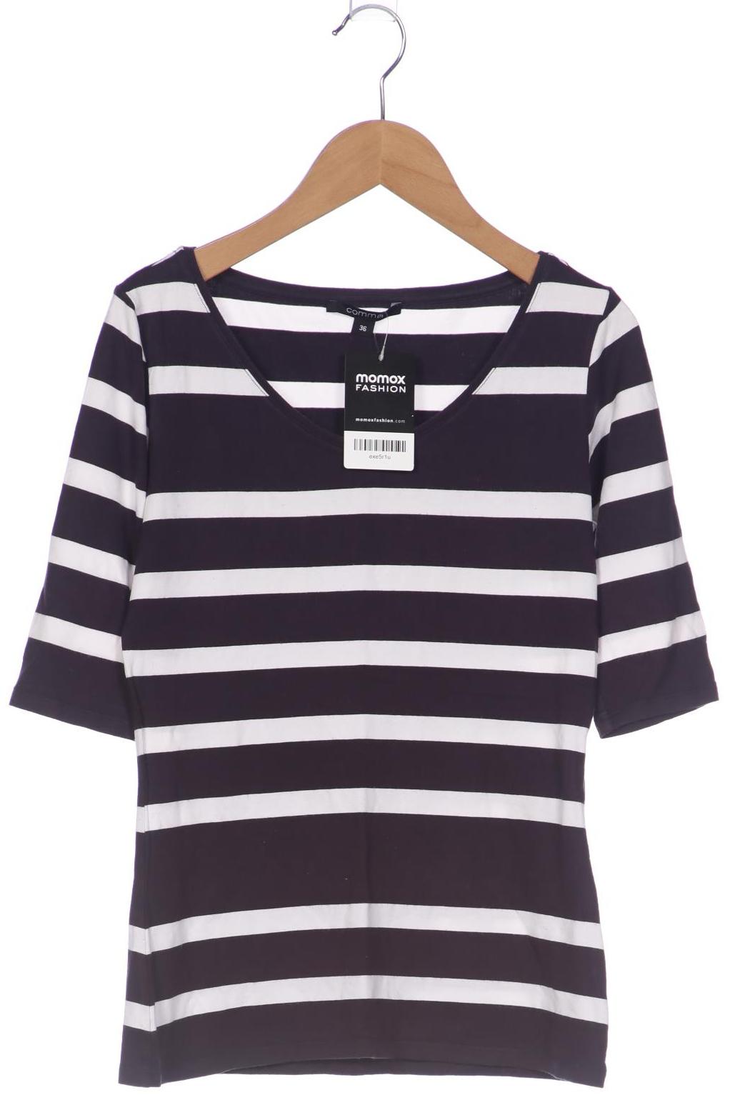 

Comma Damen T-Shirt, marineblau, Gr. 36