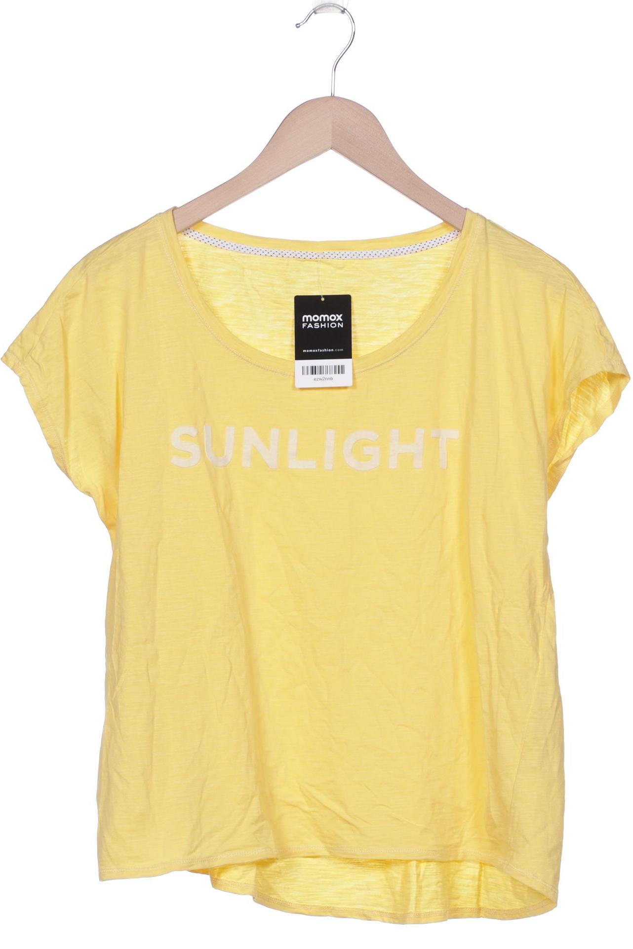 

Comma Damen T-Shirt, gelb