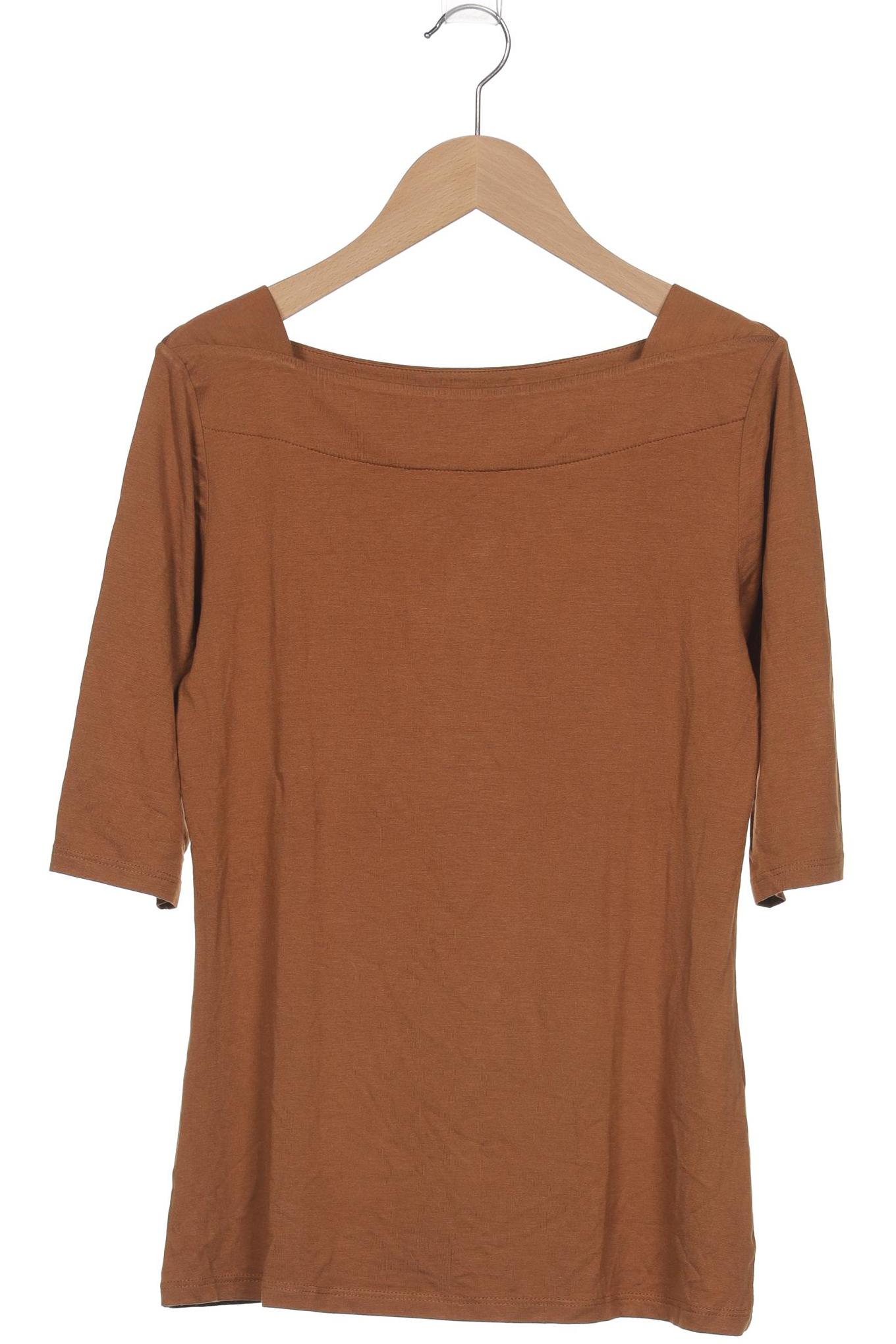 

Comma Damen T-Shirt, braun, Gr. 36