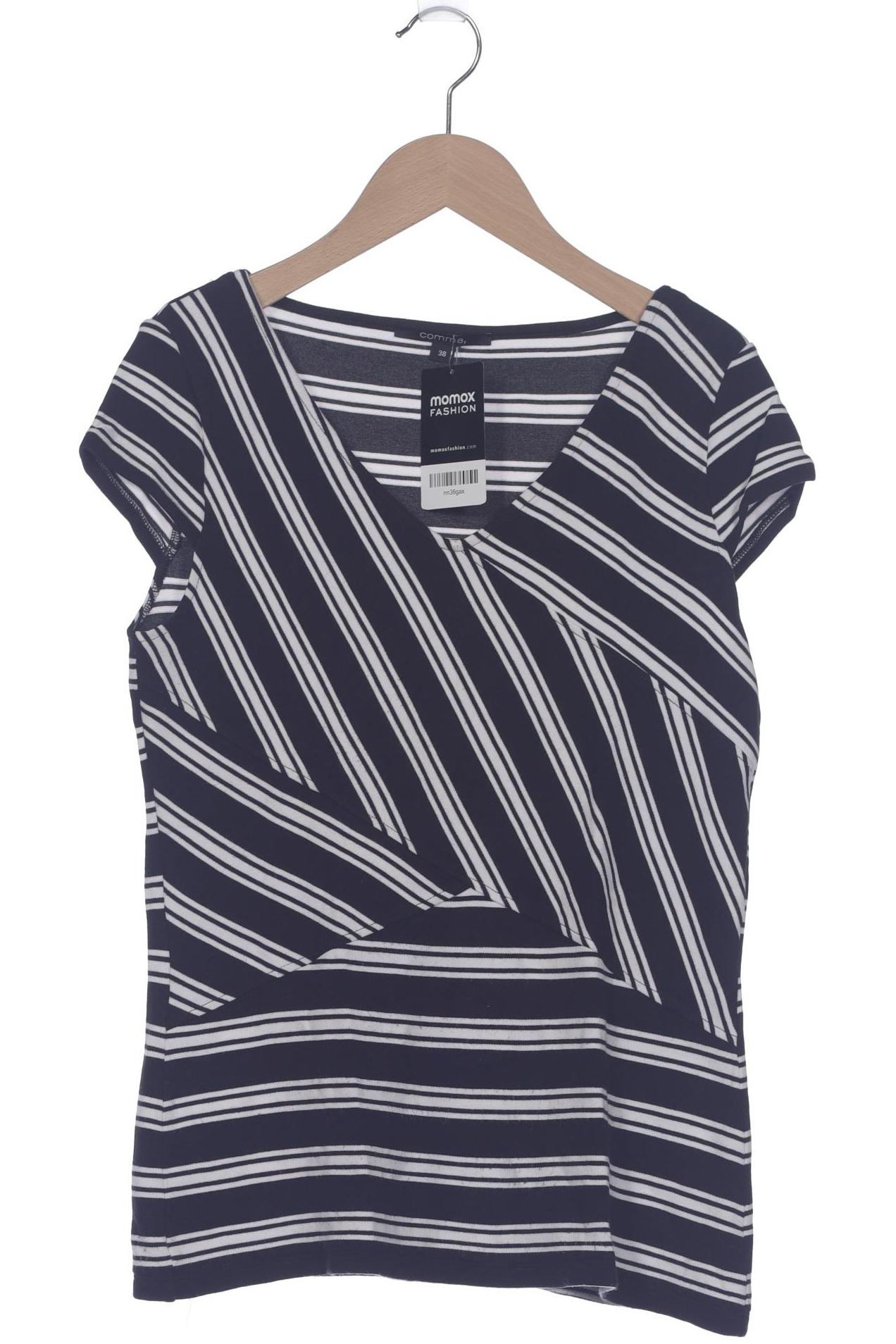 

Comma Damen T-Shirt, schwarz, Gr. 38