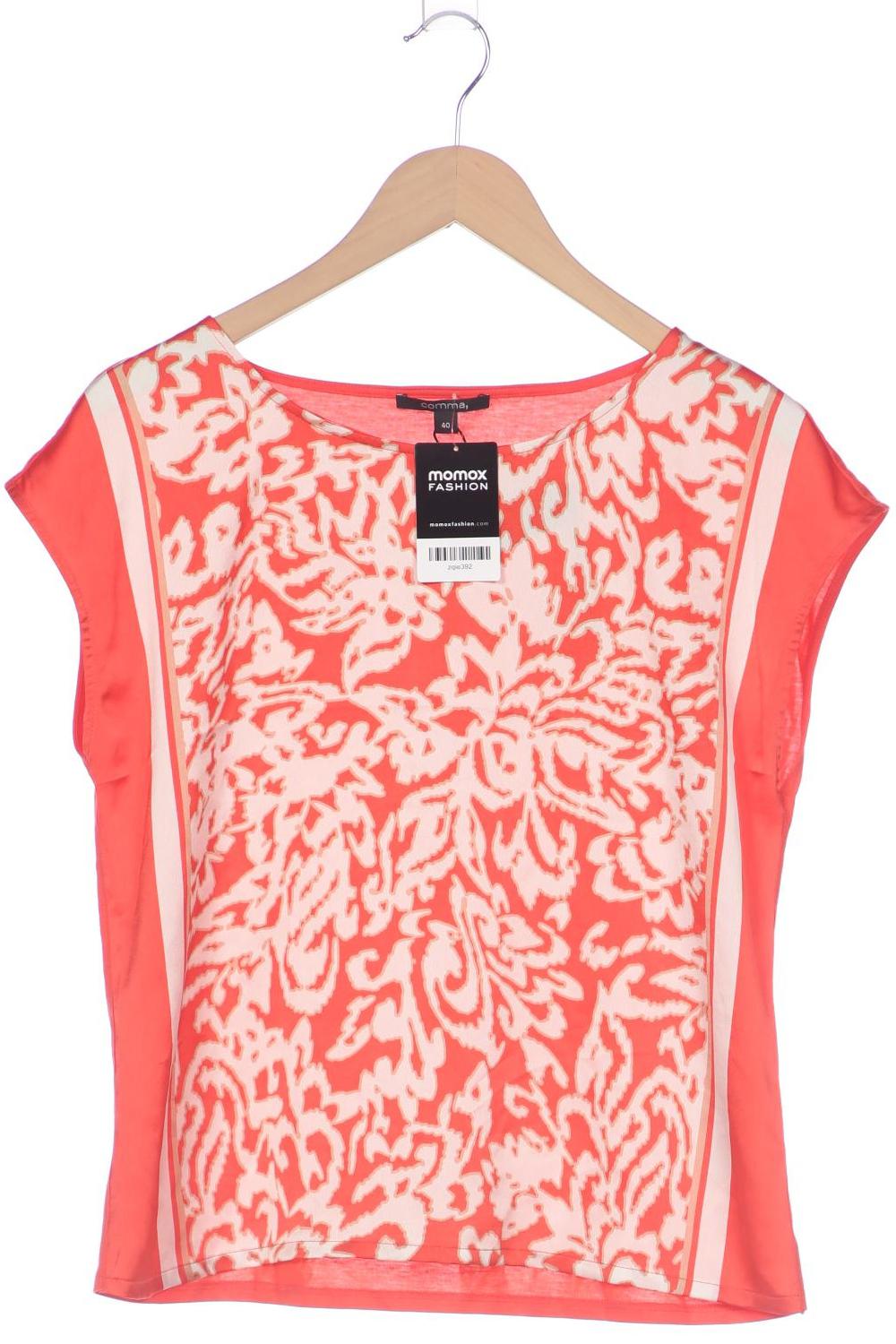 

Comma Damen T-Shirt, rot, Gr. 40