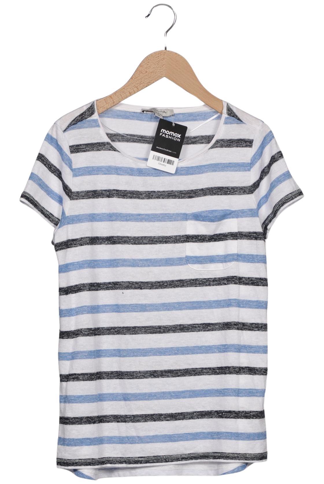 

Comma Damen T-Shirt, weiß, Gr. 38