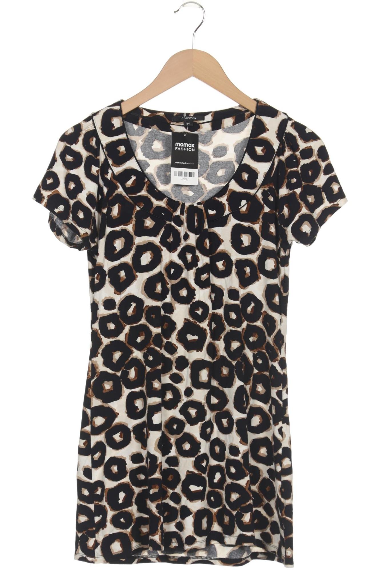

Comma Damen T-Shirt, marineblau, Gr. 34