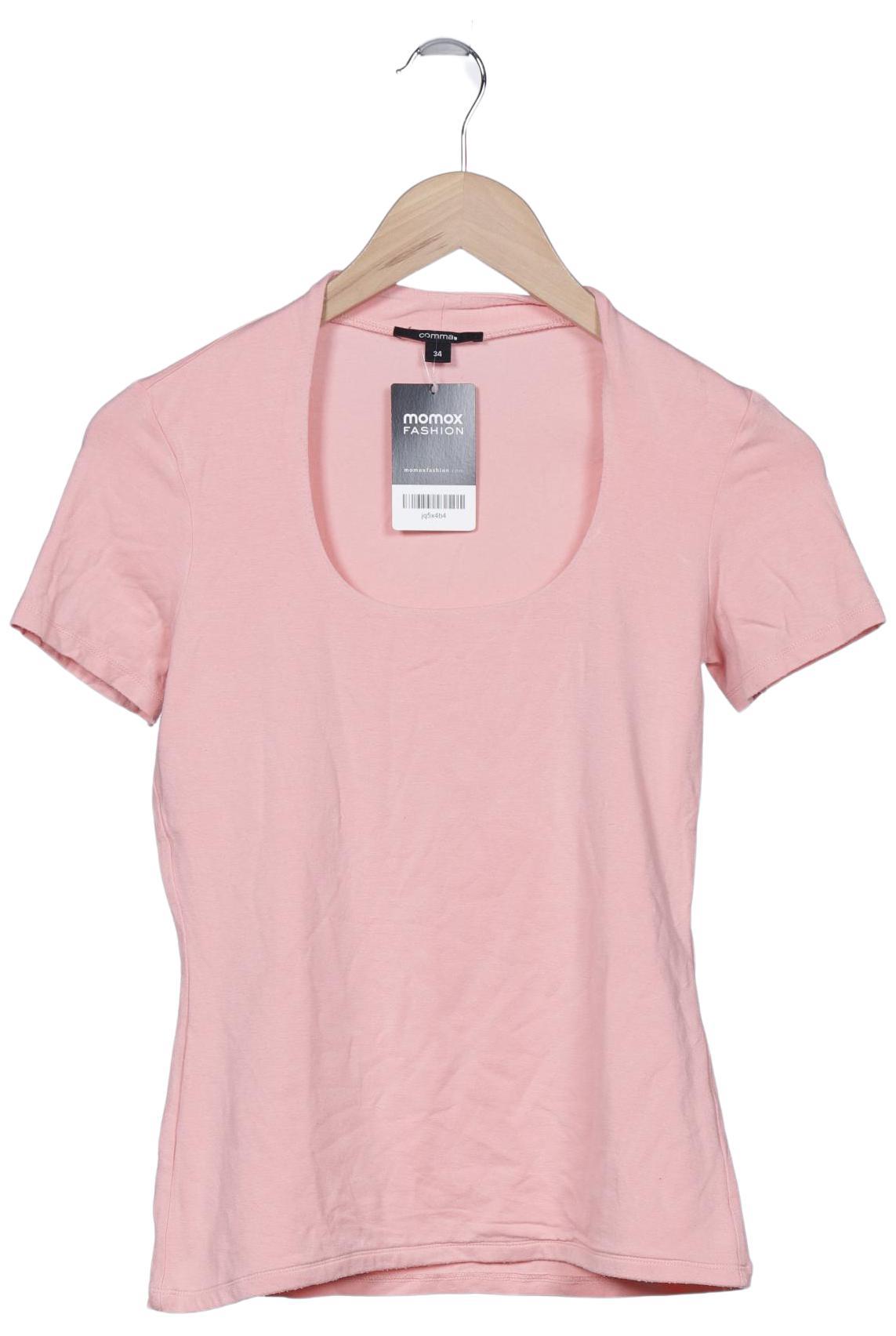 

Comma Damen T-Shirt, pink, Gr. 34