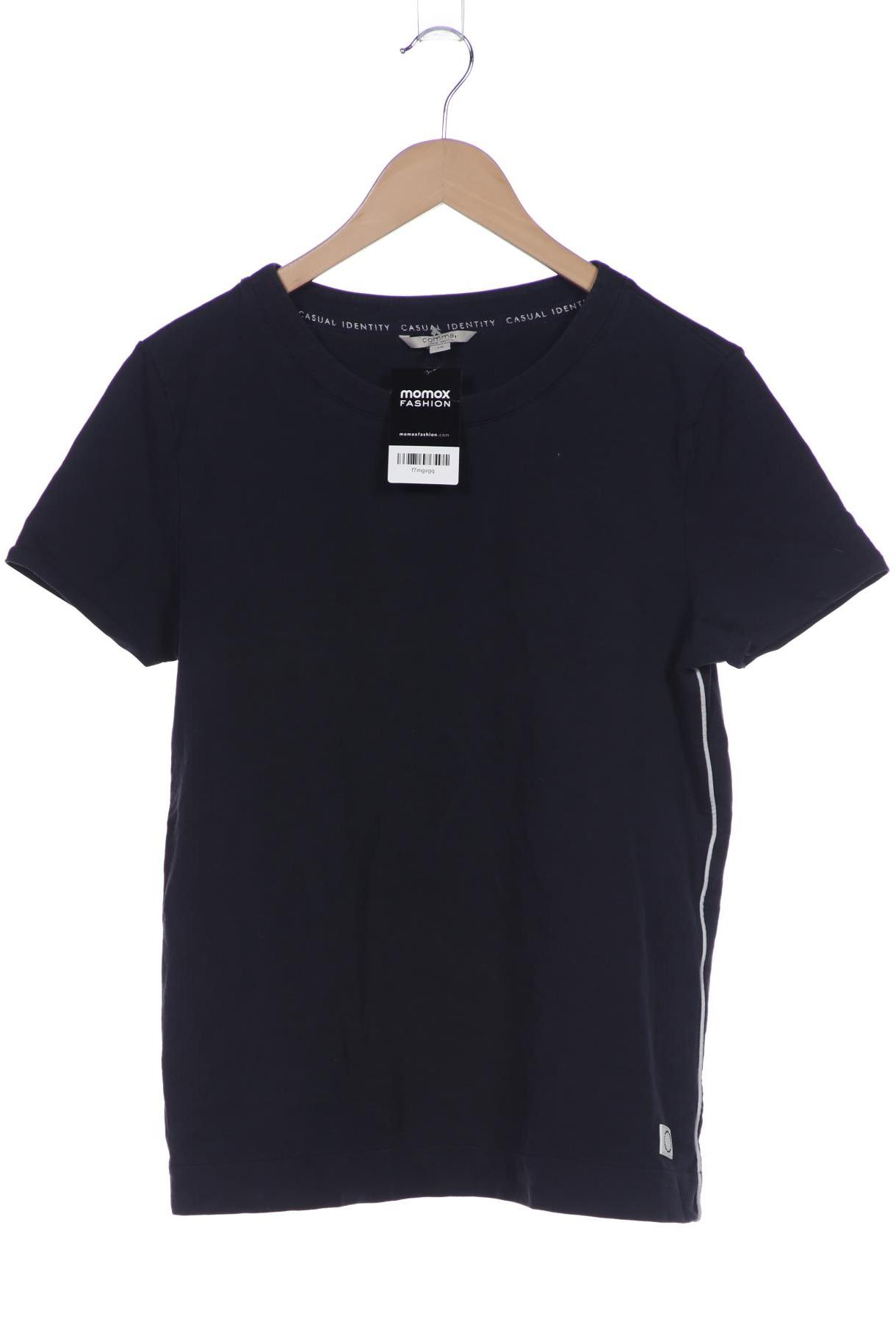 

Comma Damen T-Shirt, marineblau, Gr. 40