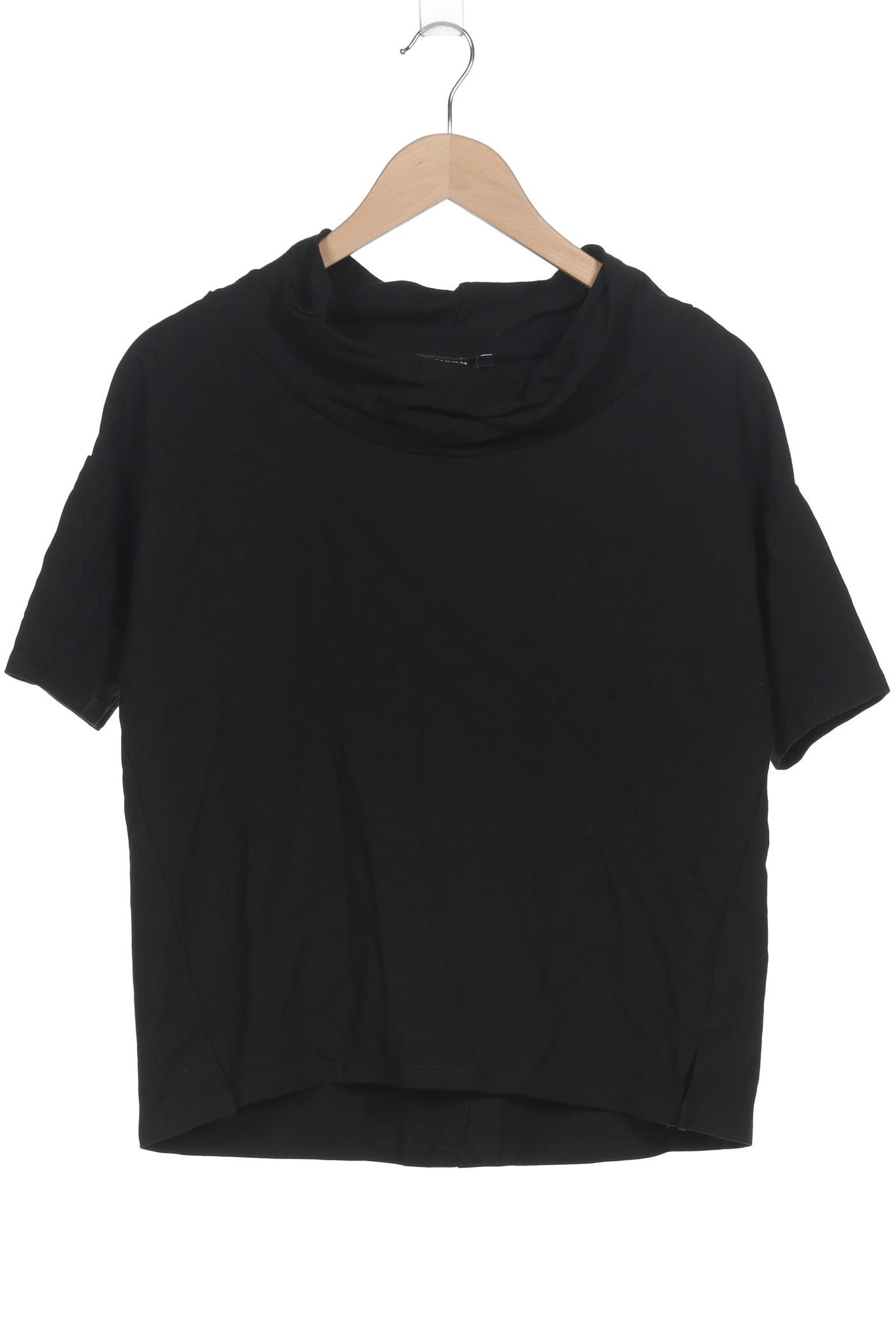 

Comma Damen T-Shirt, schwarz, Gr. 38