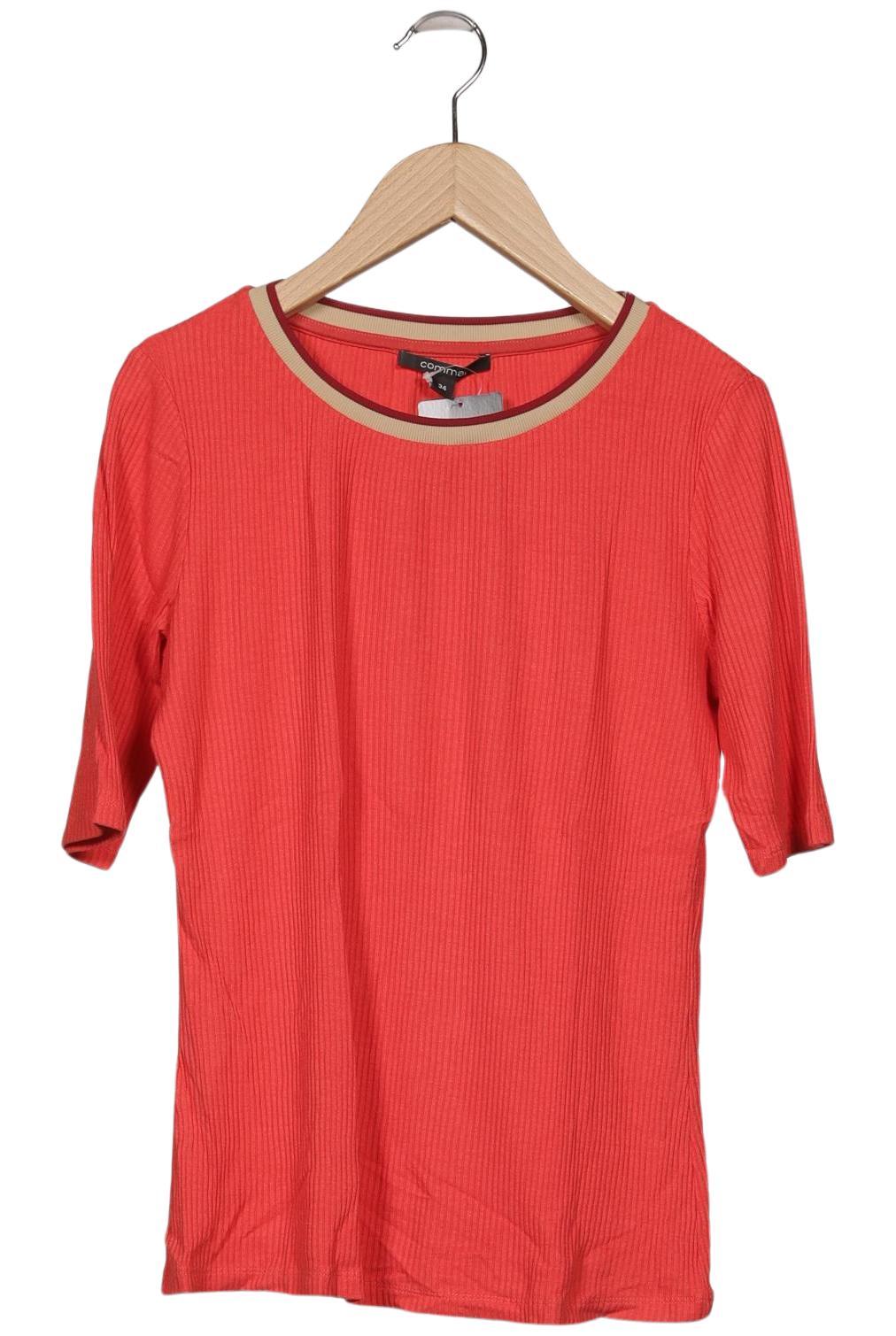 

Comma Damen T-Shirt, rot, Gr. 34