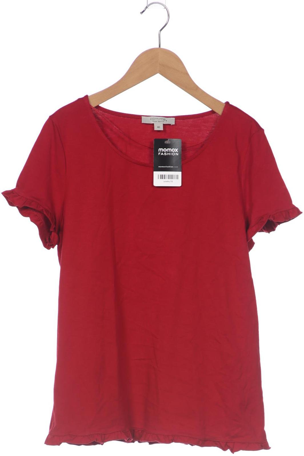 

Comma Damen T-Shirt, rot, Gr. 40