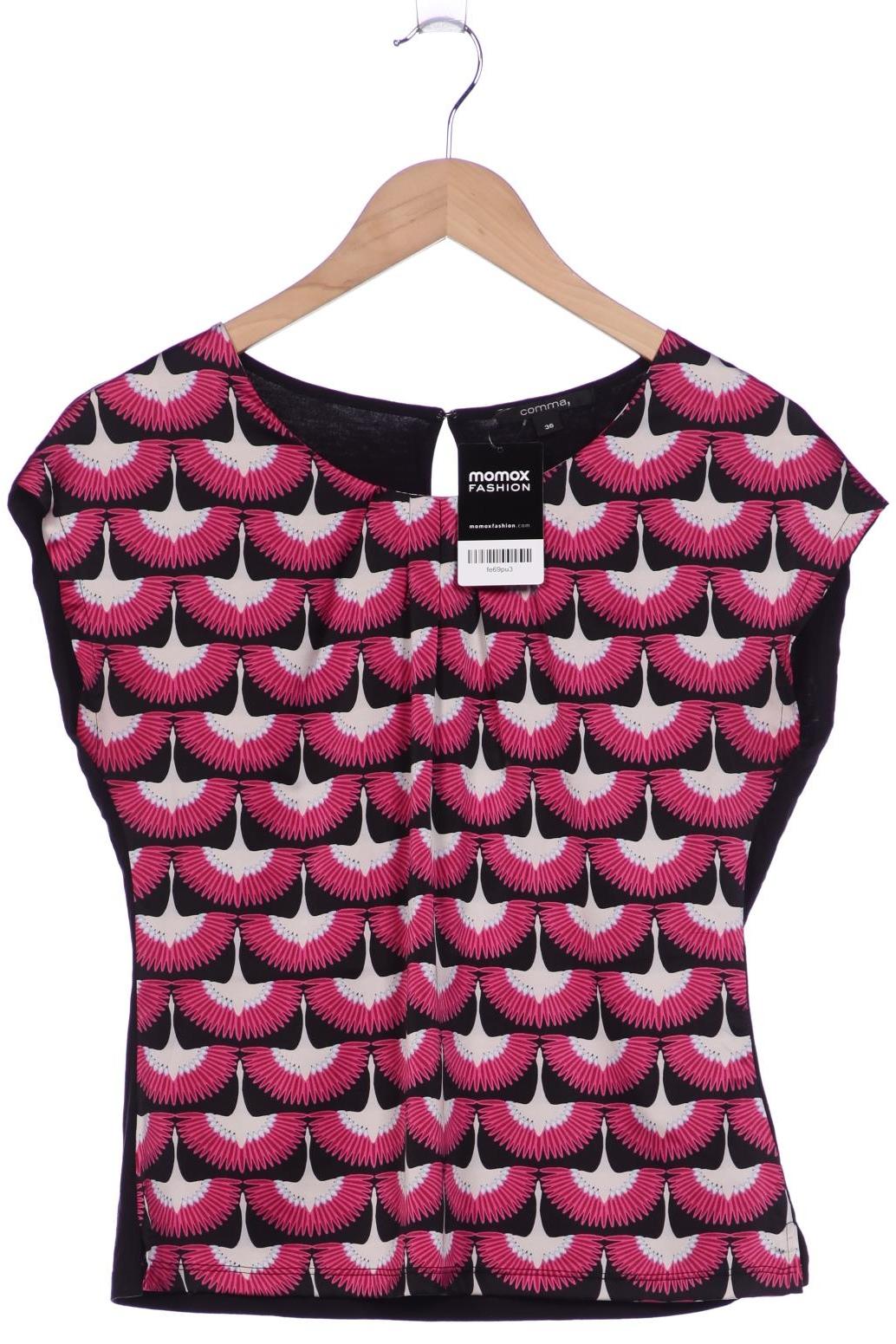 

Comma Damen T-Shirt, mehrfarbig, Gr. 36
