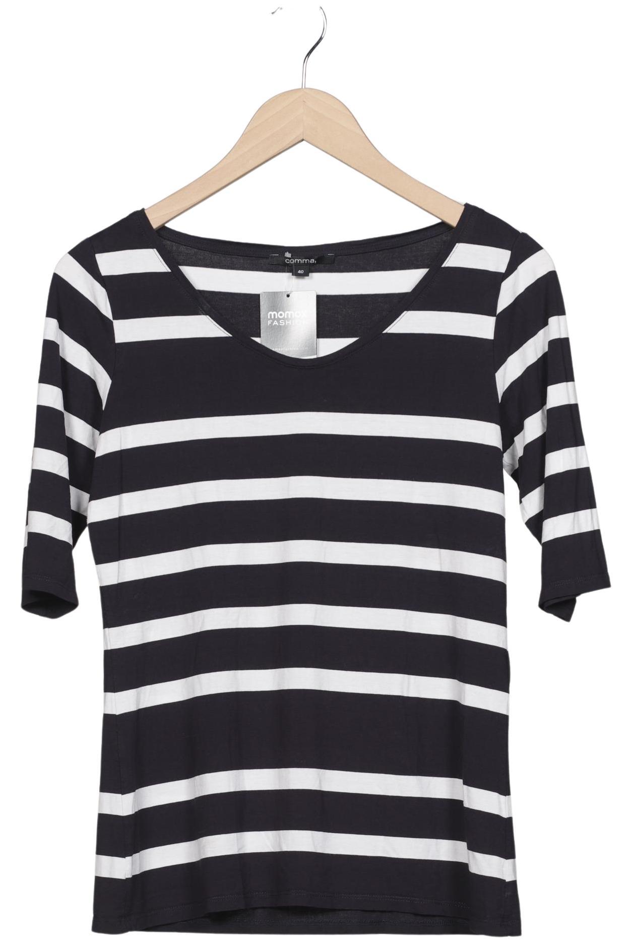 

Comma Damen T-Shirt, mehrfarbig, Gr. 40