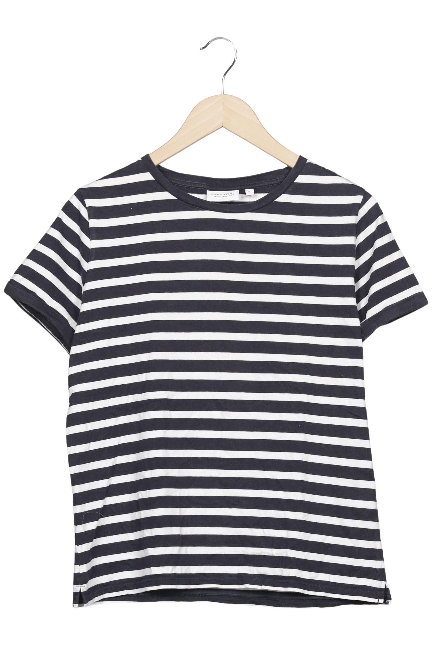 

Comma Damen T-Shirt, mehrfarbig, Gr. 40