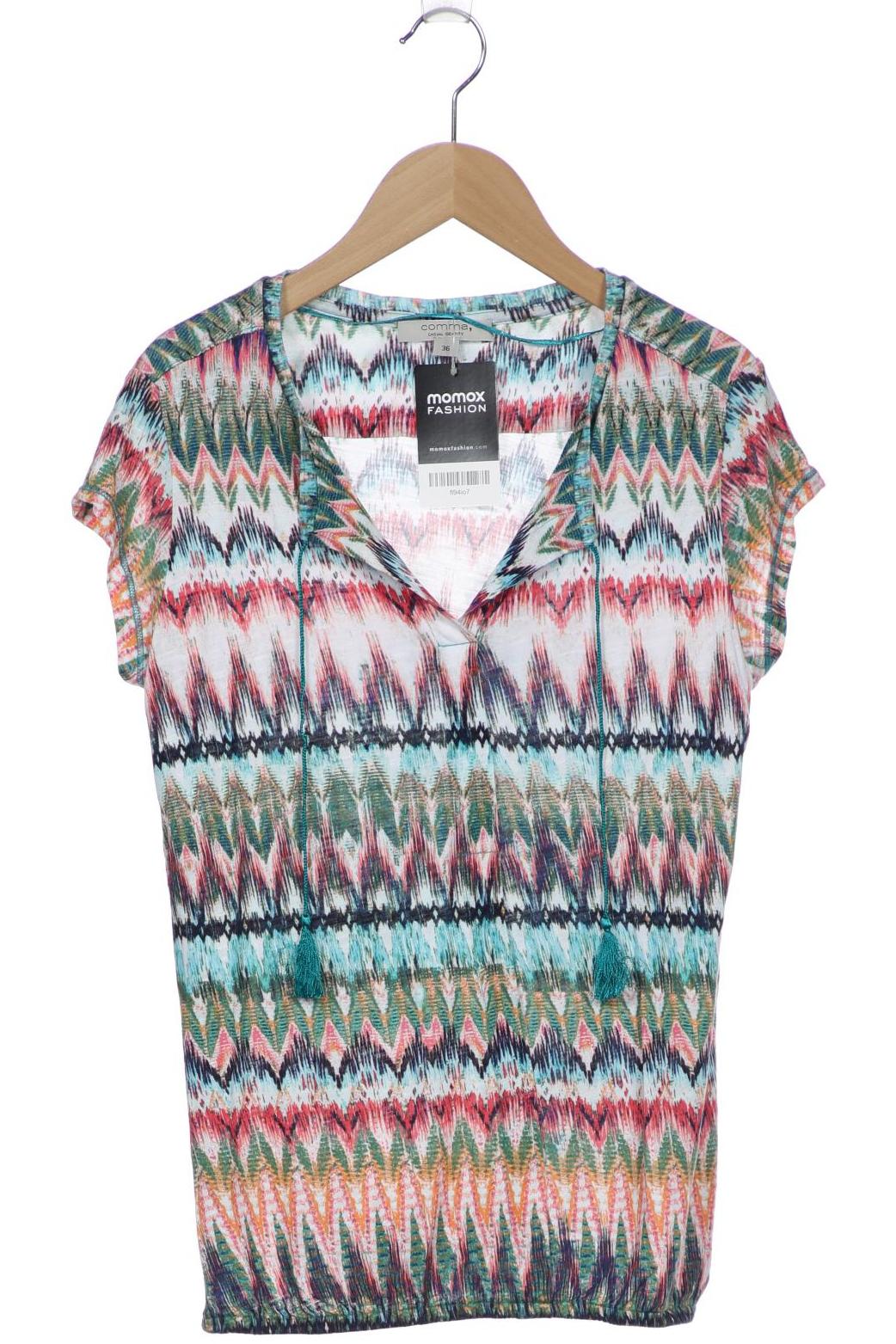 

Comma Damen T-Shirt, mehrfarbig