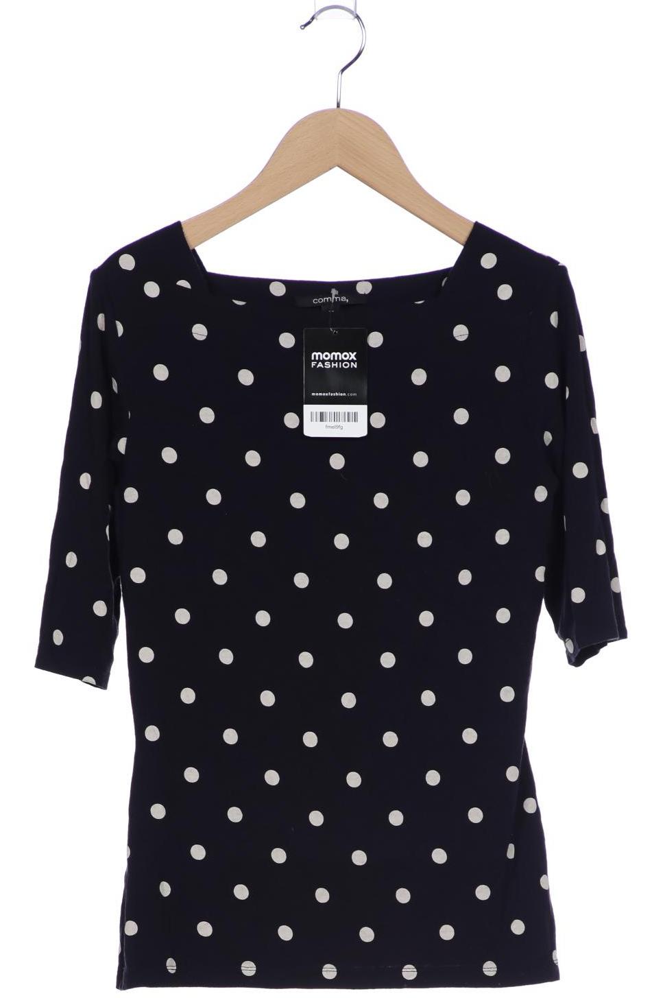 

Comma Damen T-Shirt, marineblau, Gr. 34