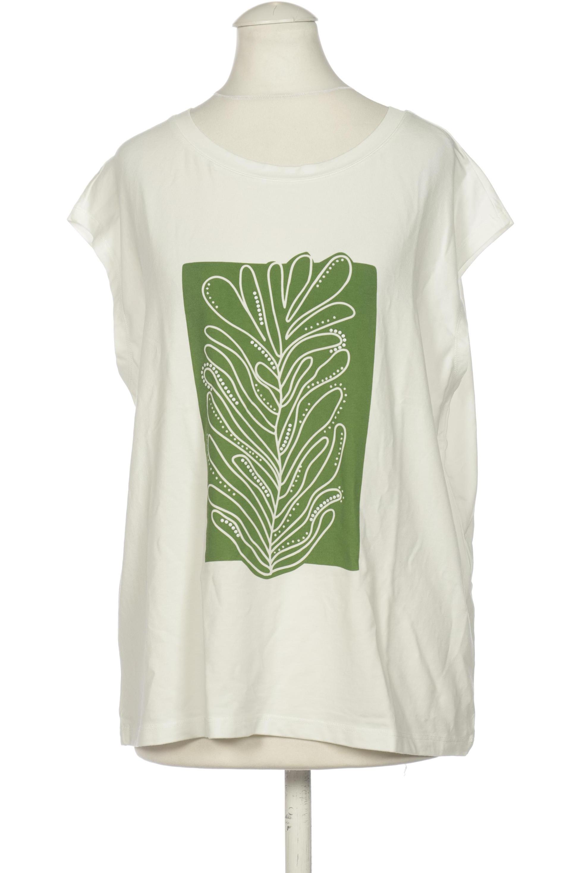 

Comma Damen T-Shirt, weiß, Gr. 36