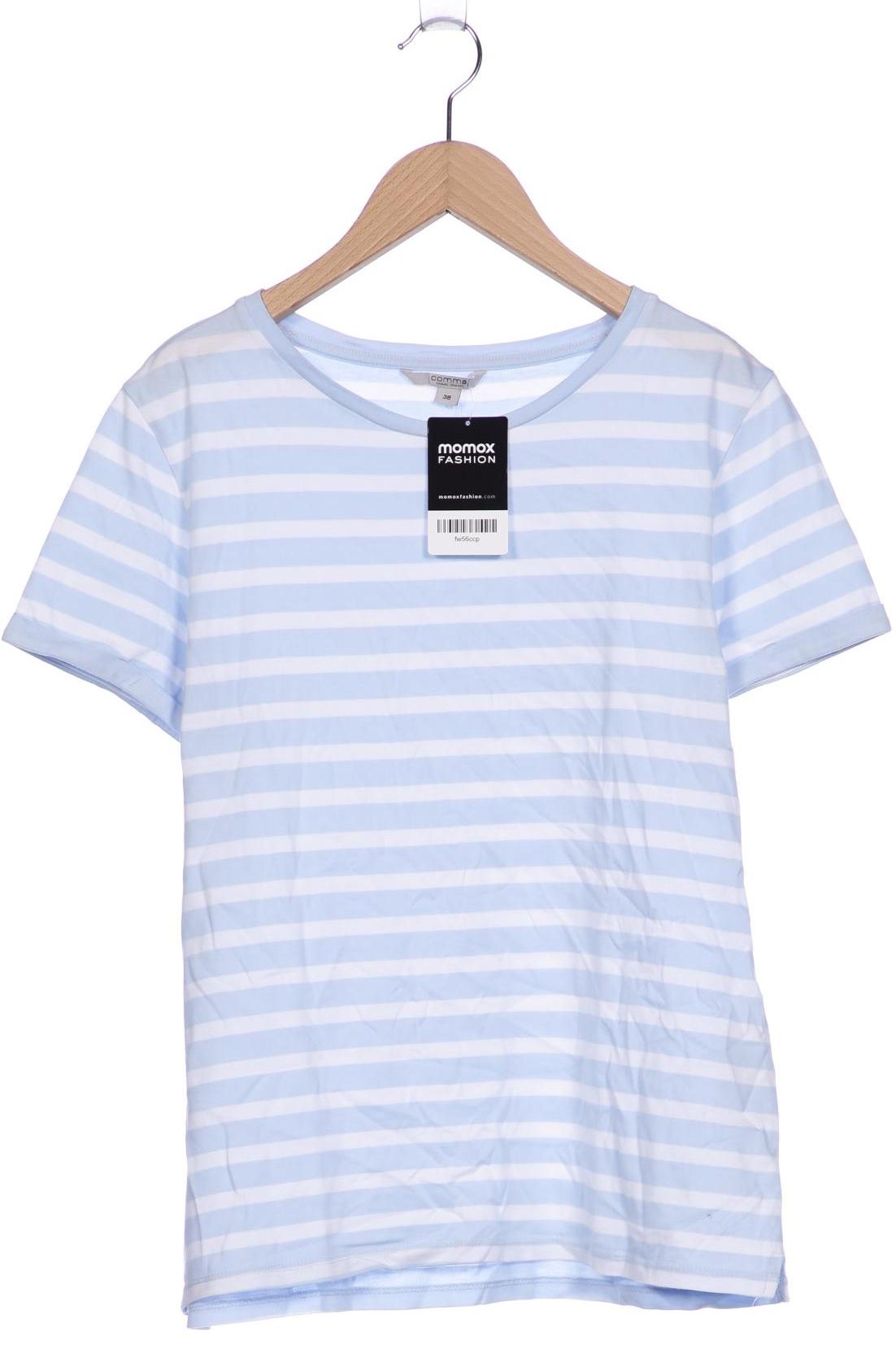 

Comma Damen T-Shirt, hellblau, Gr. 38