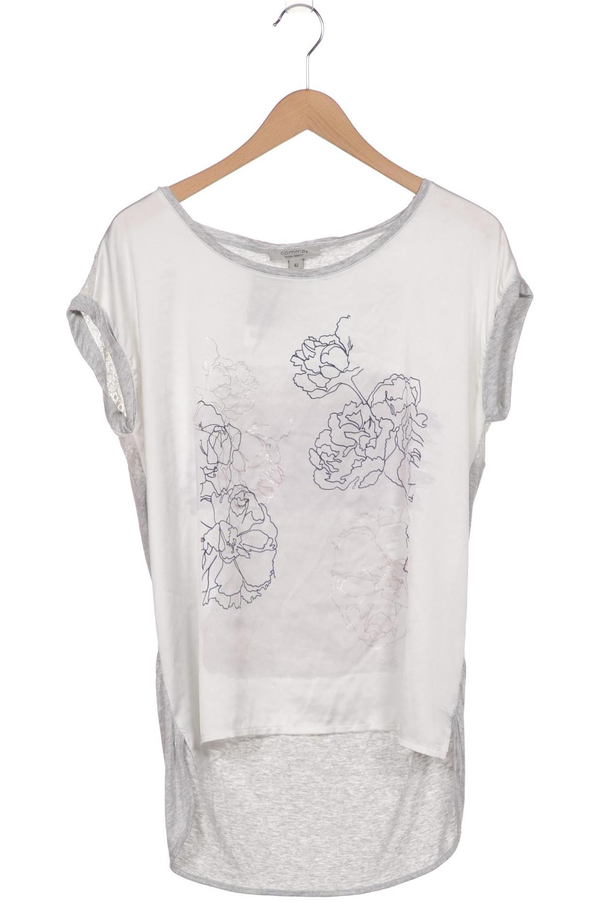 

Comma Damen T-Shirt, grau, Gr. 42