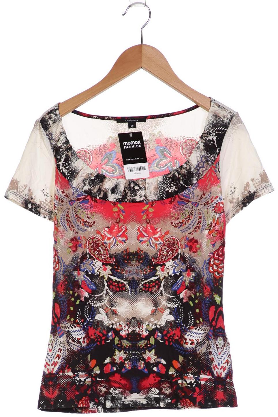 

Comma Damen T-Shirt, mehrfarbig, Gr. 36