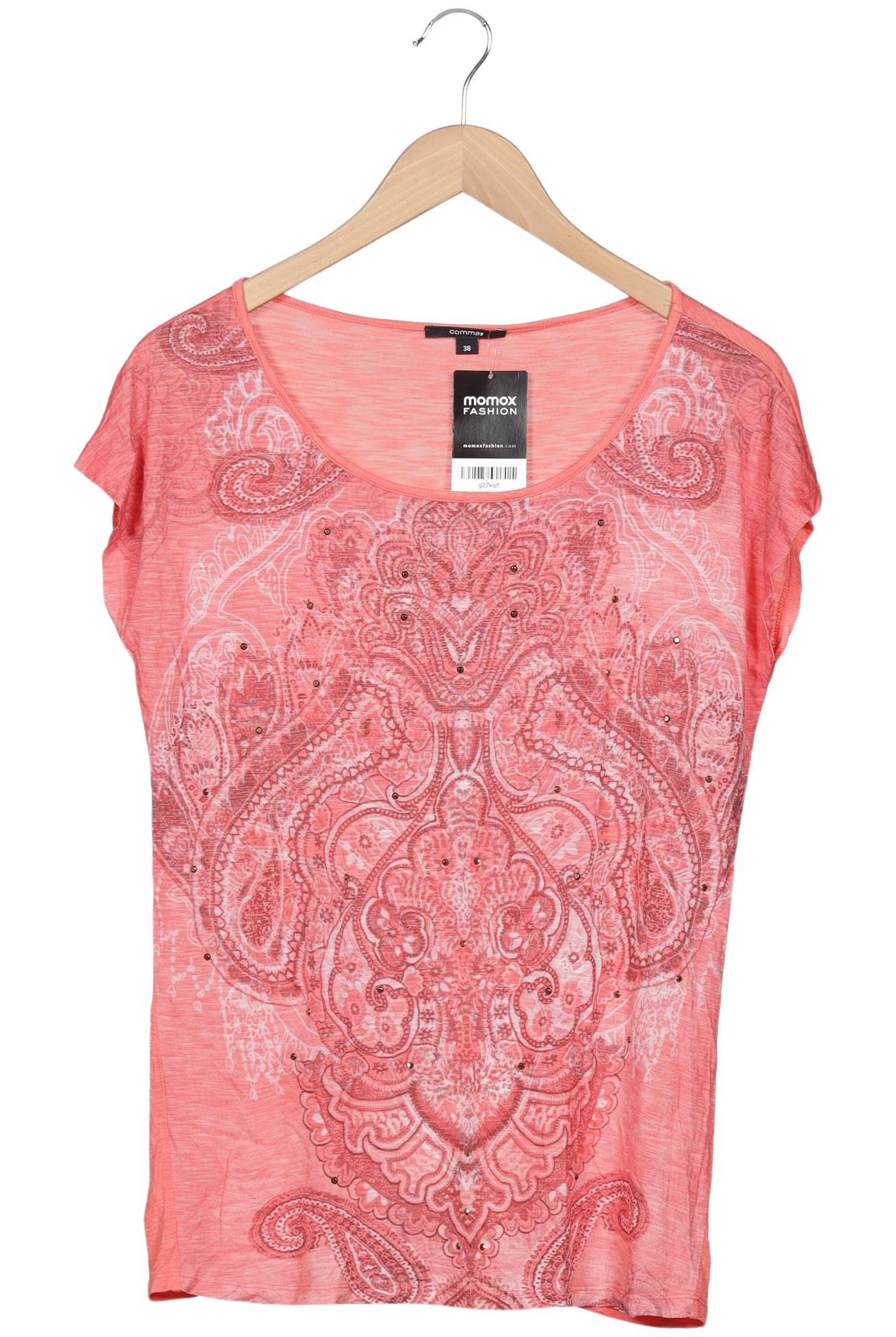 

Comma Damen T-Shirt, rot, Gr. 38