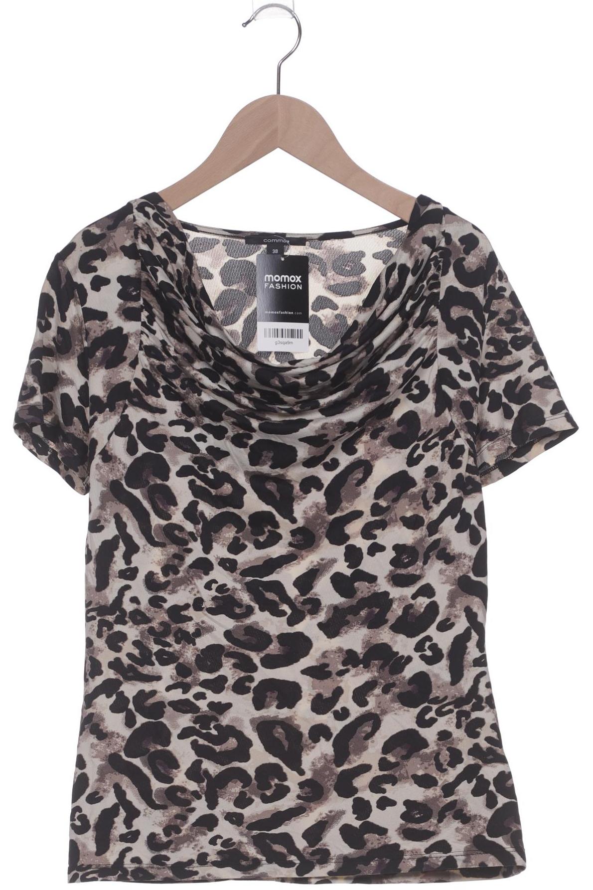 

Comma Damen T-Shirt, braun, Gr. 38