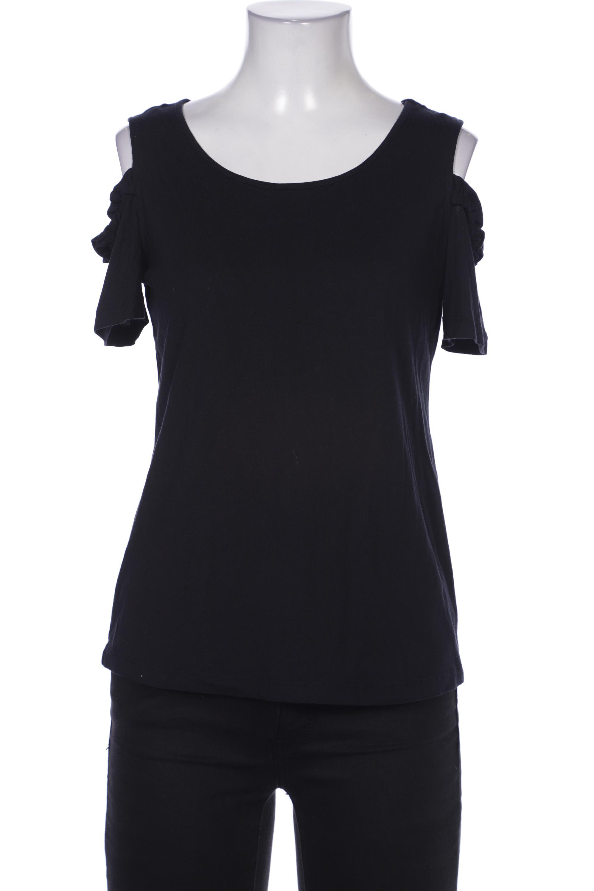 

Comma Damen T-Shirt, schwarz, Gr. 36