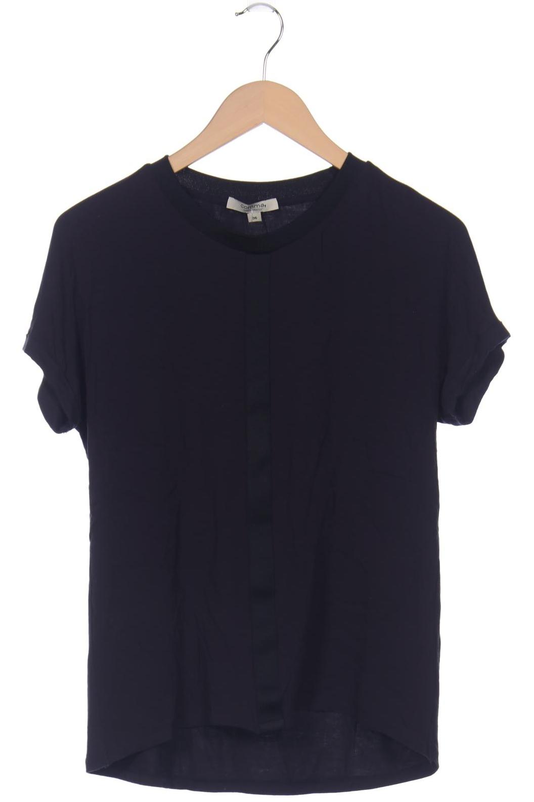 

Comma Damen T-Shirt, marineblau, Gr. 36