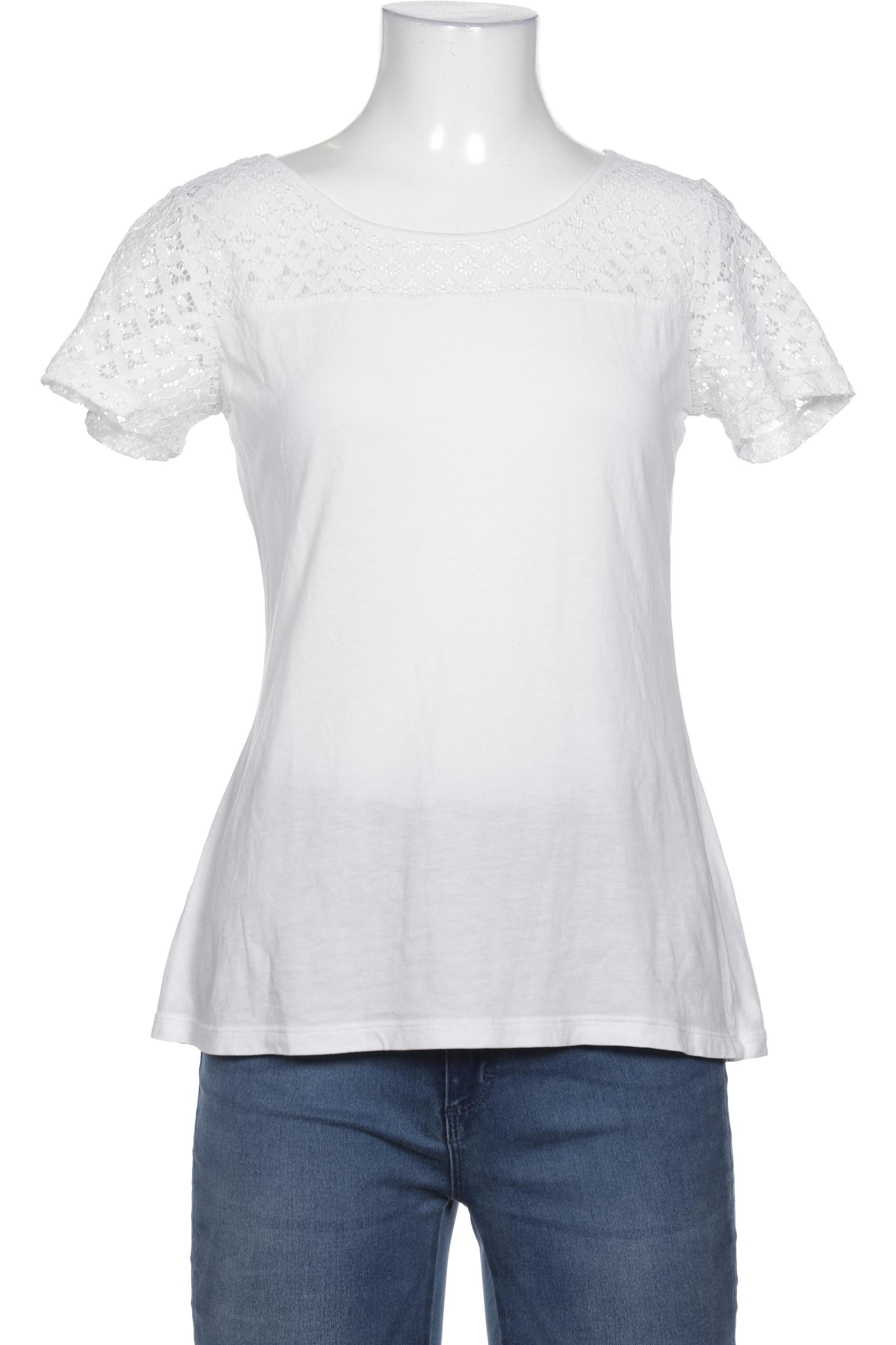 

Comma Damen T-Shirt, weiß