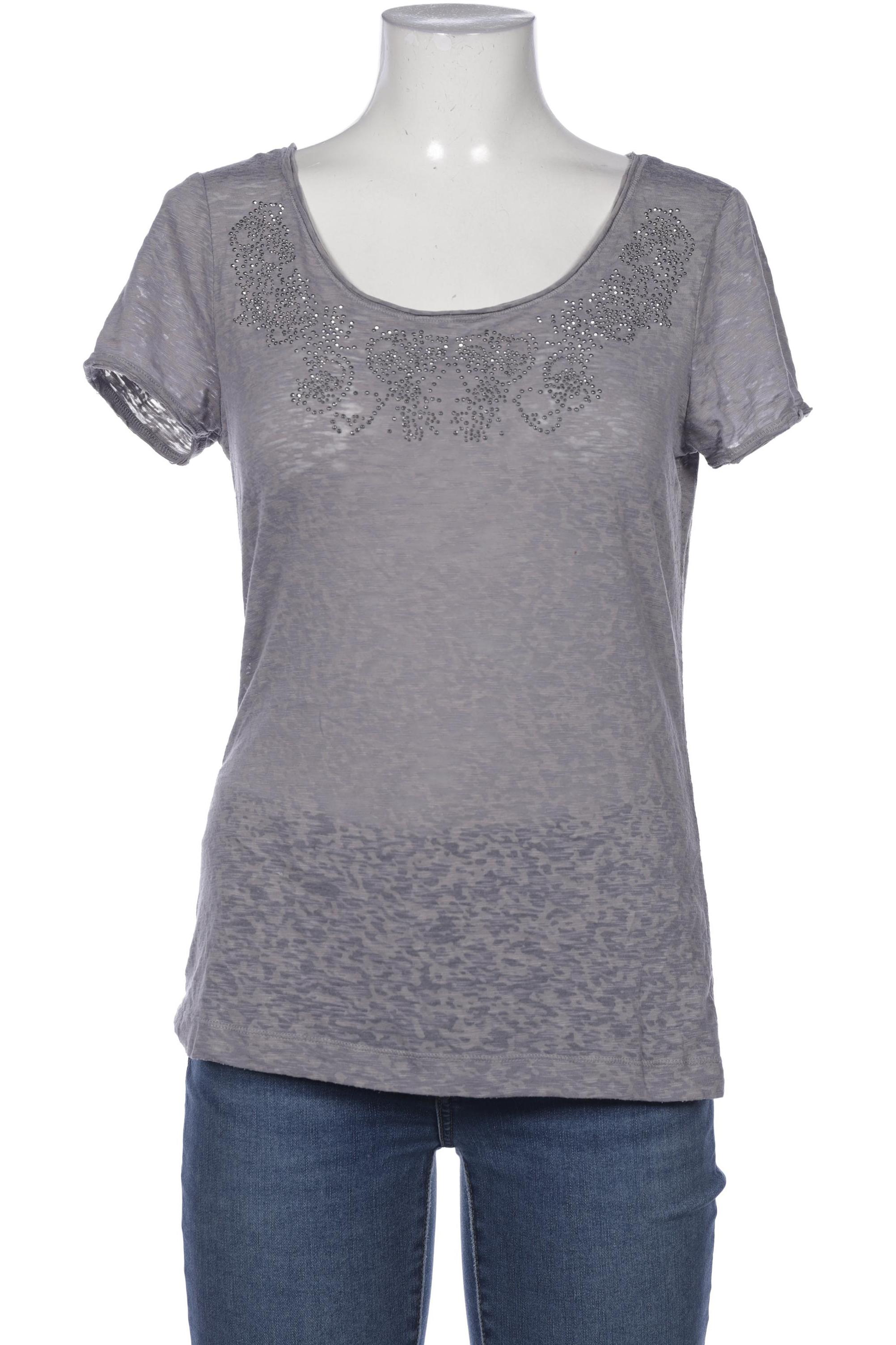 

Comma Damen T-Shirt, grau