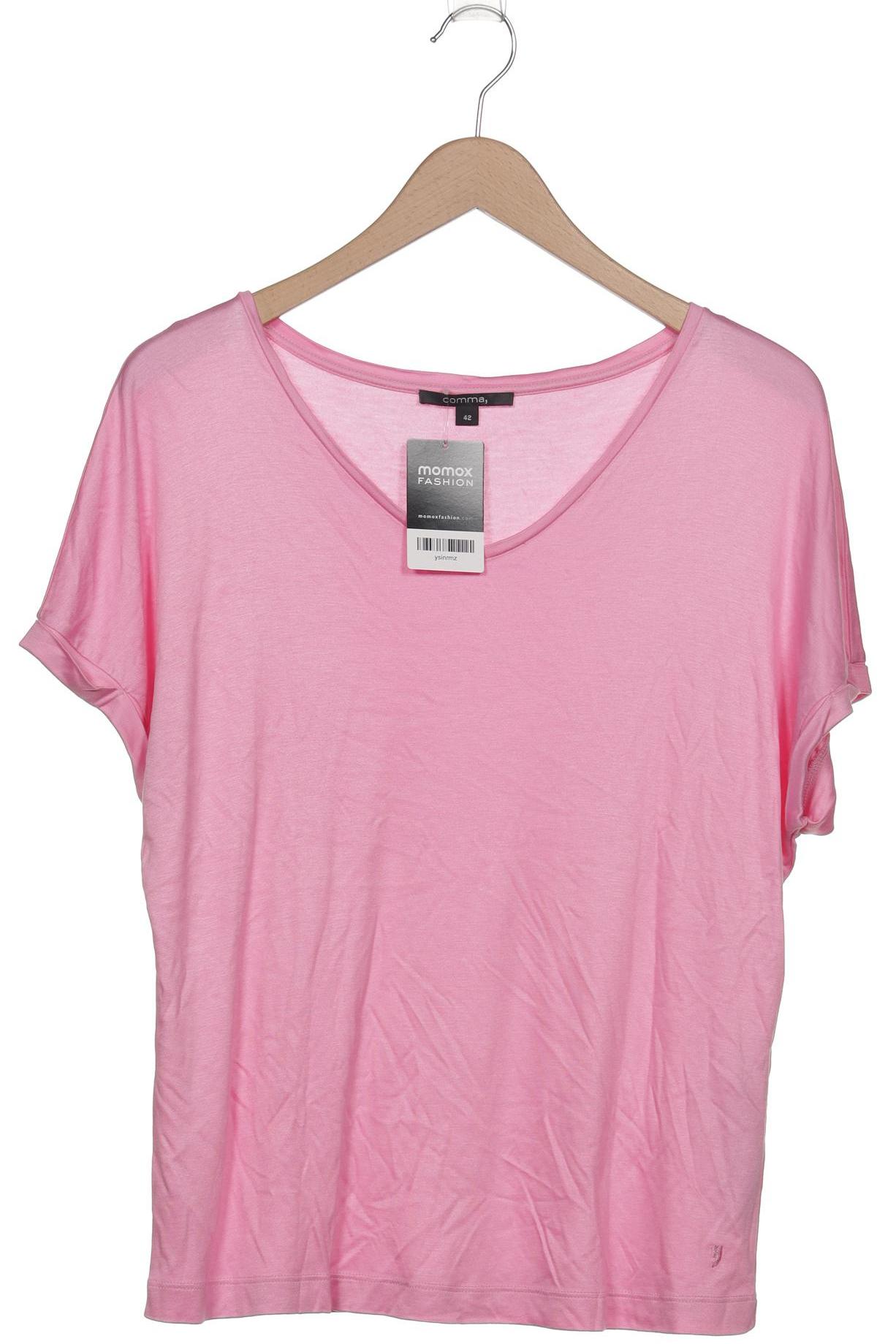 

Comma Damen T-Shirt, pink, Gr. 42