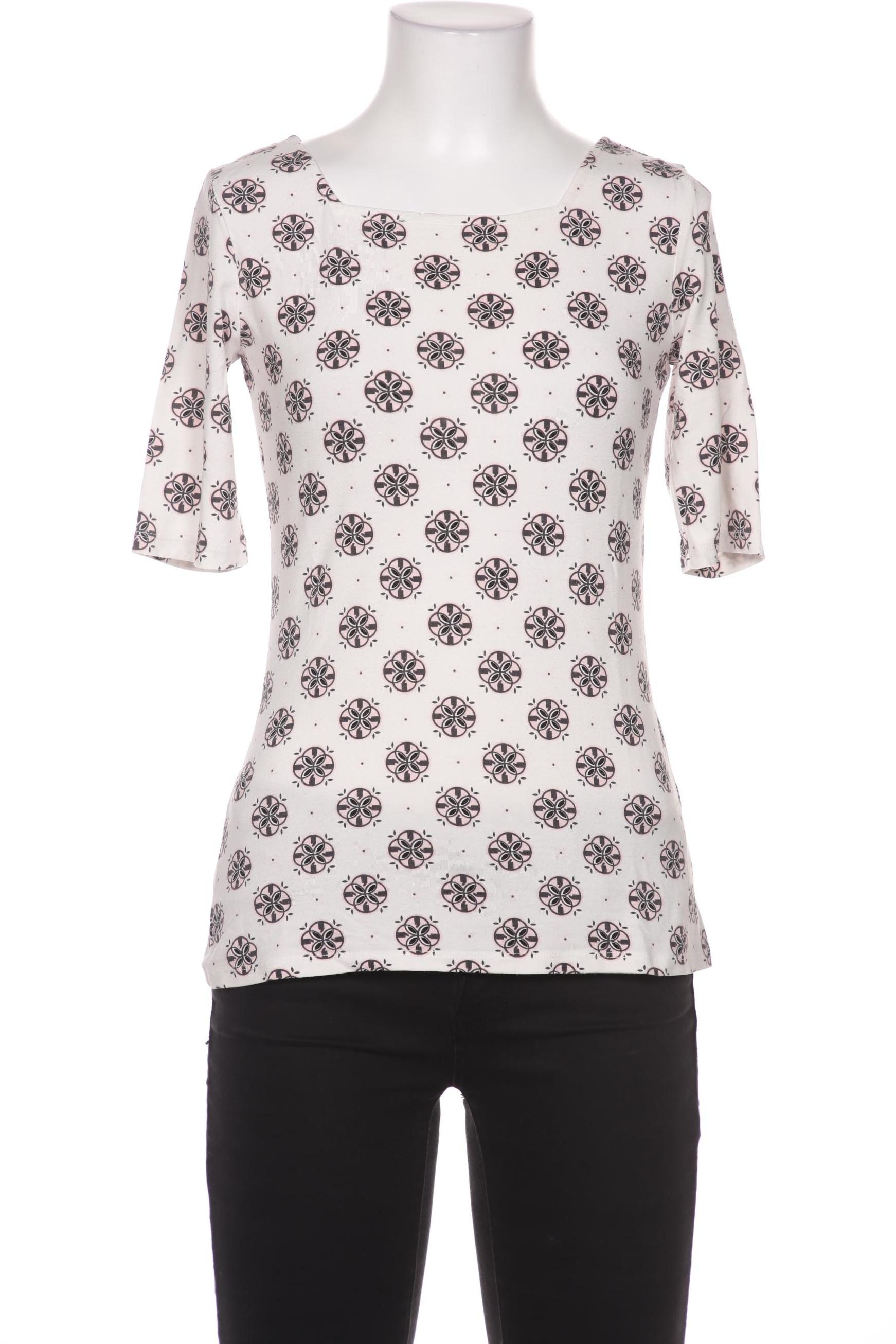 

Comma Damen T-Shirt, weiß, Gr. 34