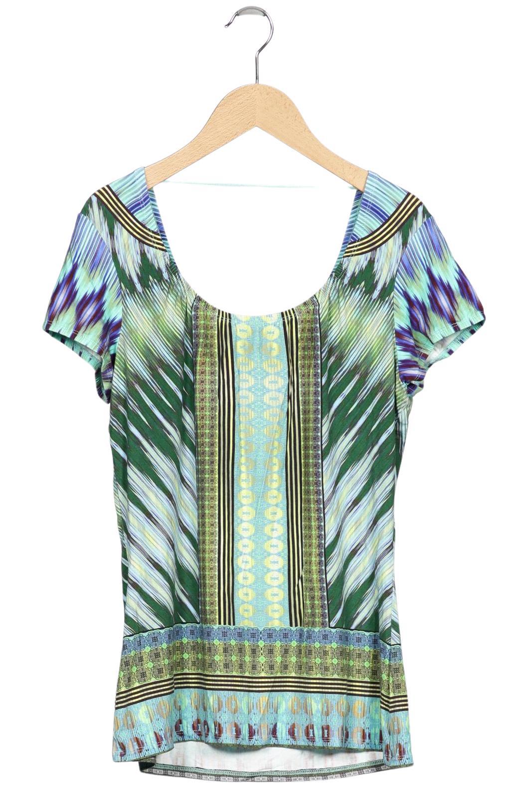 

Comma Damen T-Shirt, mehrfarbig, Gr. 40