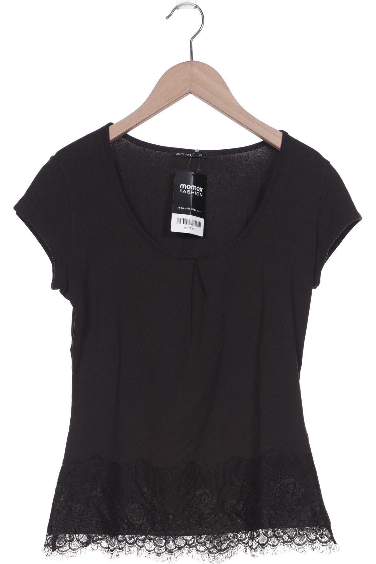 

Comma Damen T-Shirt, braun