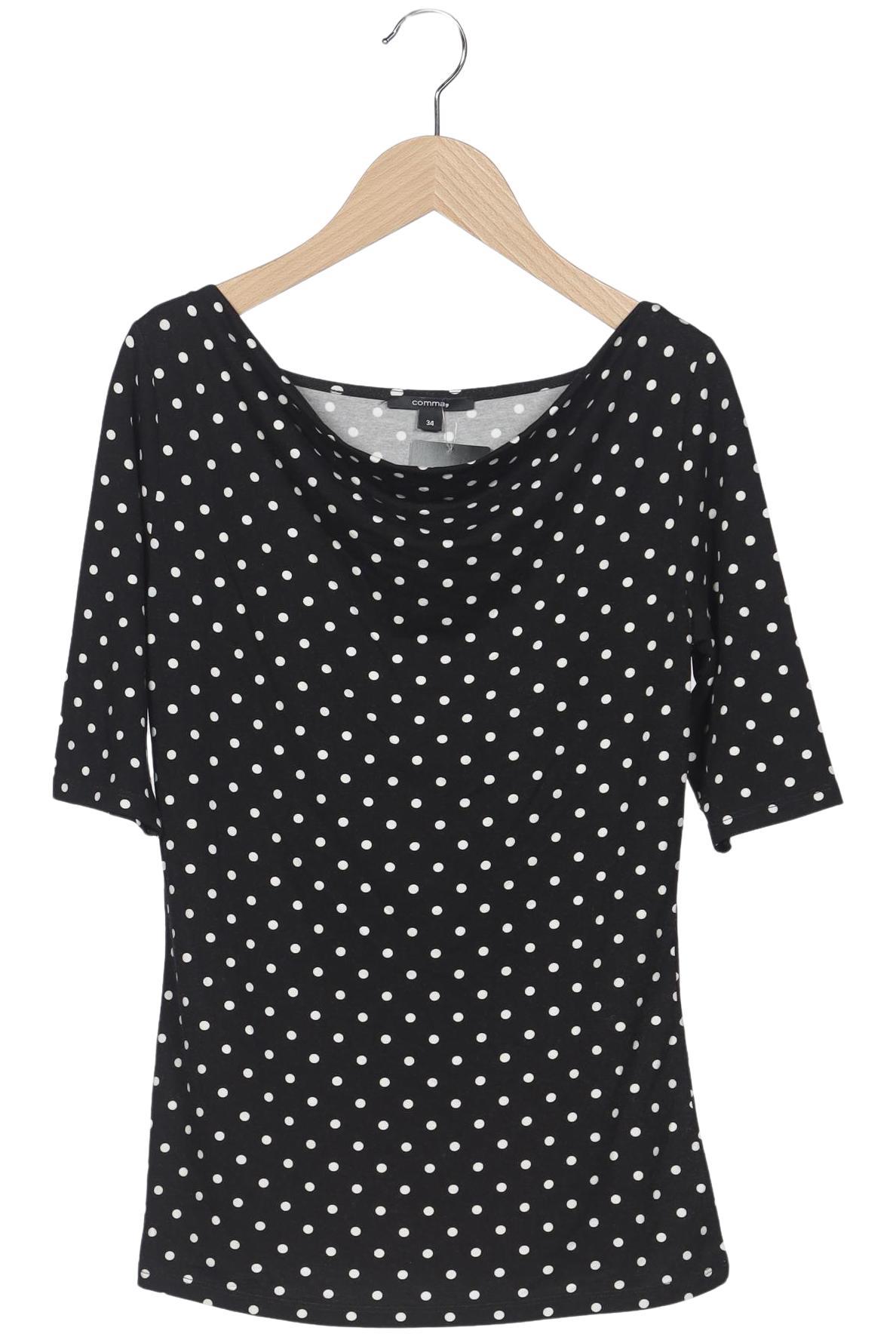 

Comma Damen T-Shirt, mehrfarbig, Gr. 34