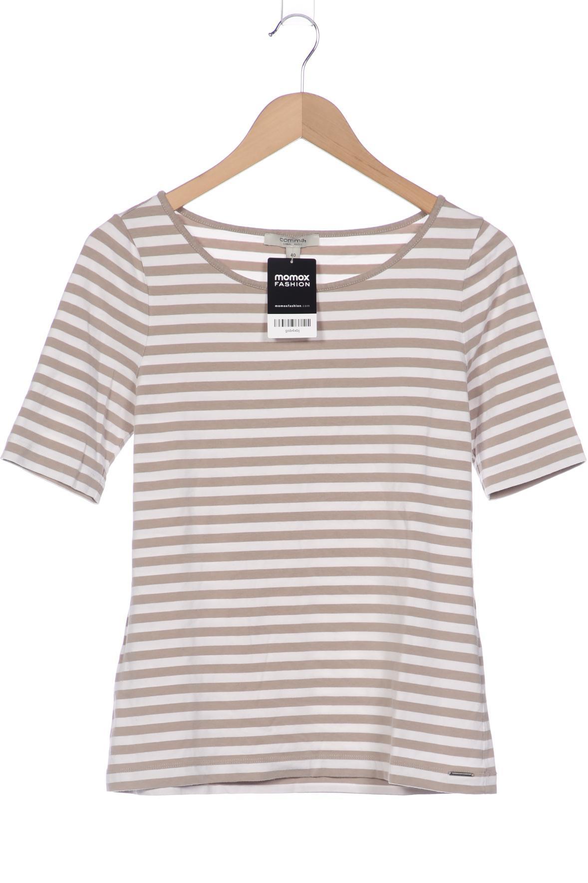 

Comma Damen T-Shirt, grau, Gr. 40