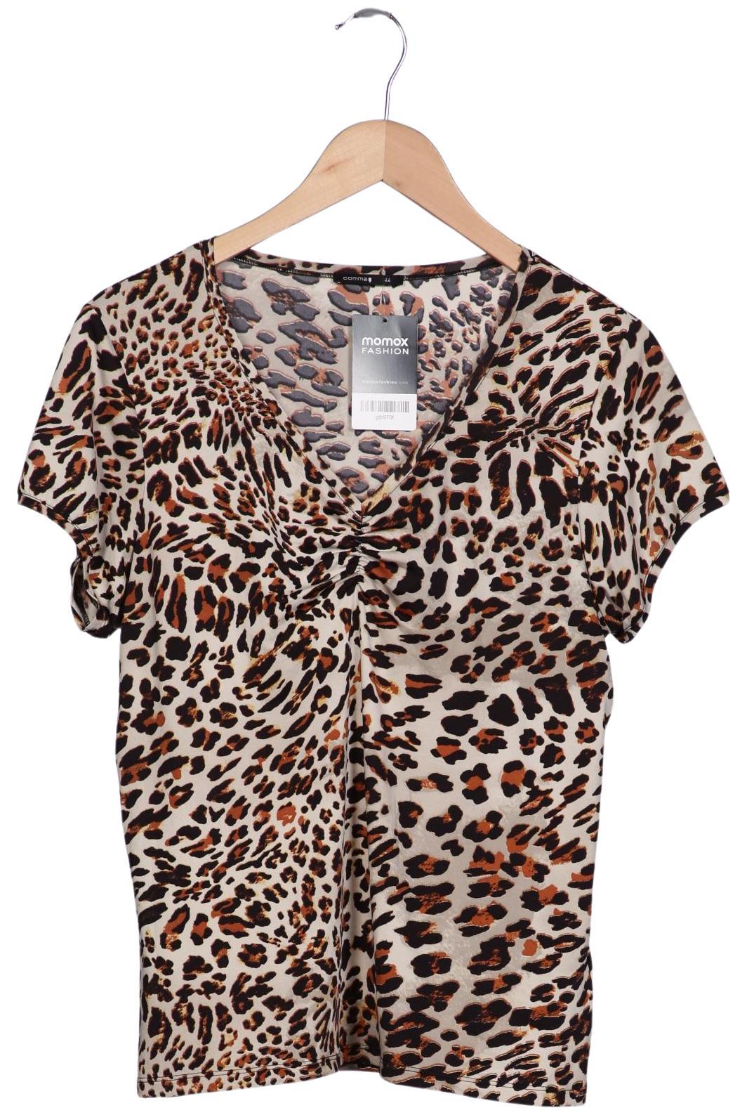 

Comma Damen T-Shirt, beige, Gr. 44