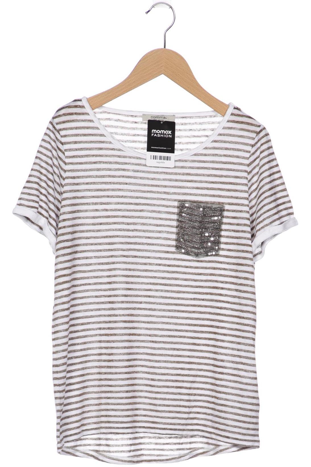 

Comma Damen T-Shirt, grün, Gr. 40